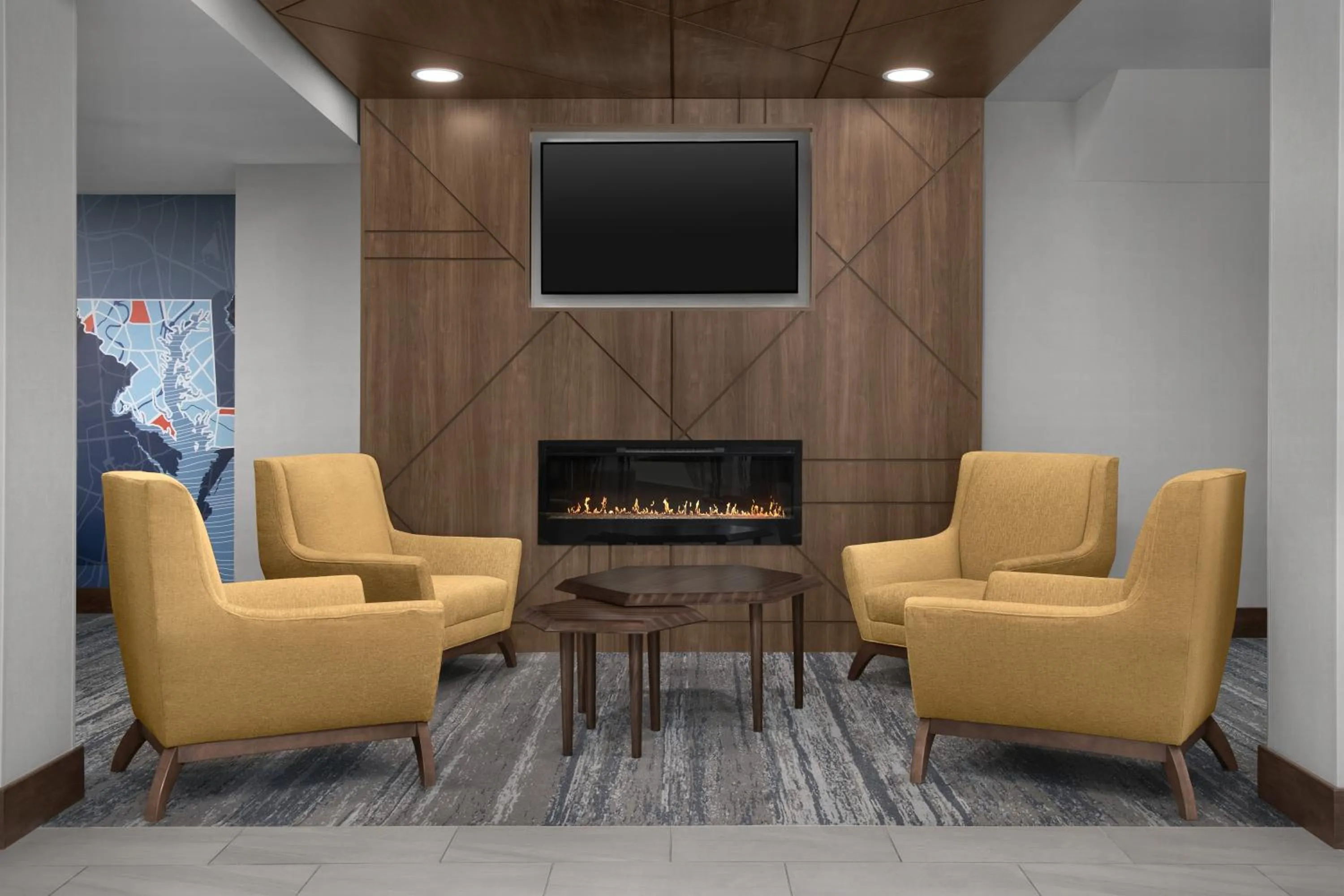 Lobby or reception in Independent SPHC BWI Suites
