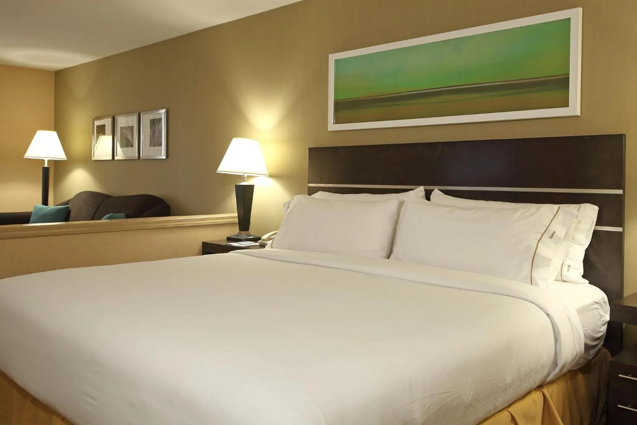 Photo of the whole room, Bed in Holiday Inn Express Hotel & Suites Vernon by IHG