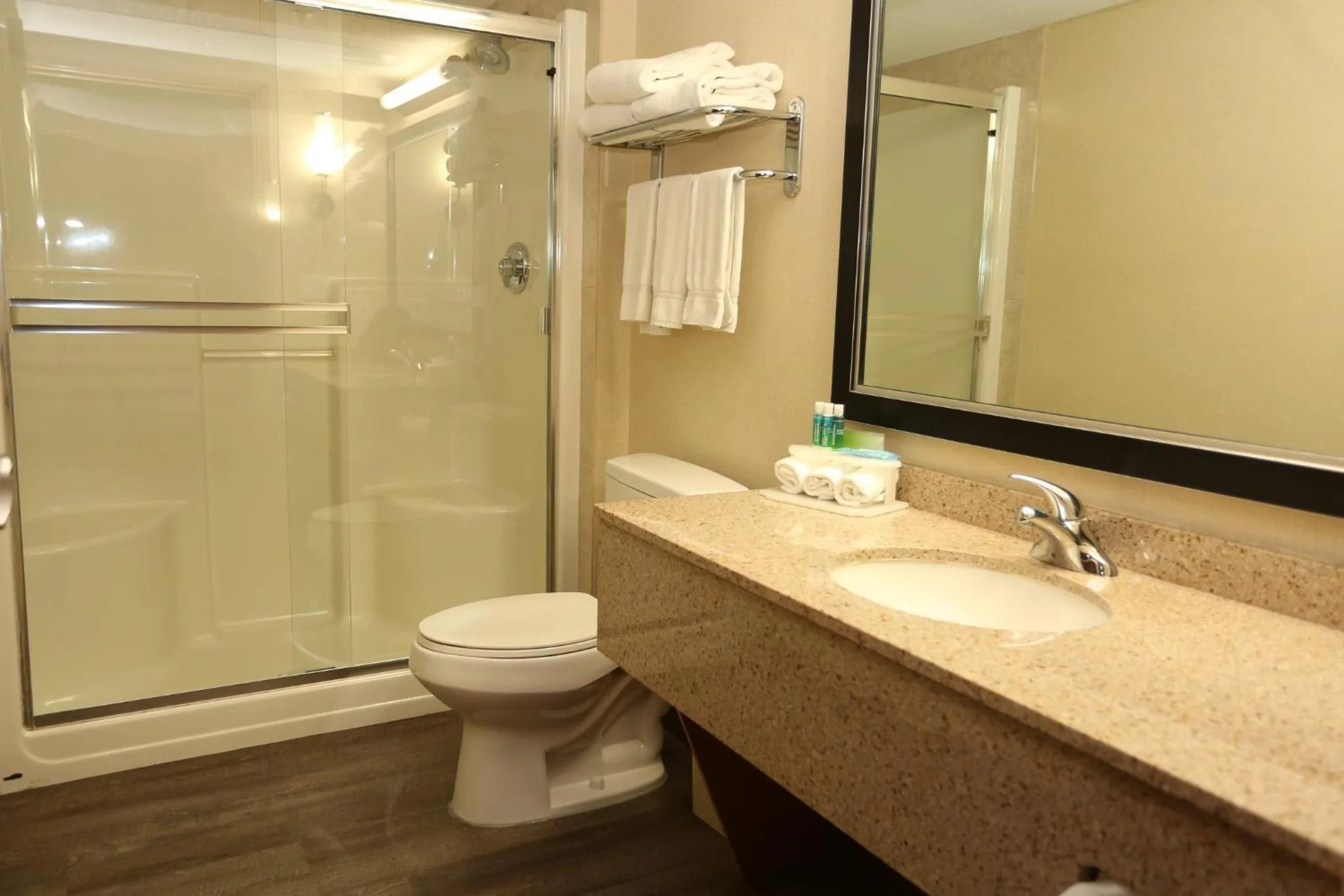 Bathroom in Holiday Inn Express Hotel & Suites Vernon by IHG