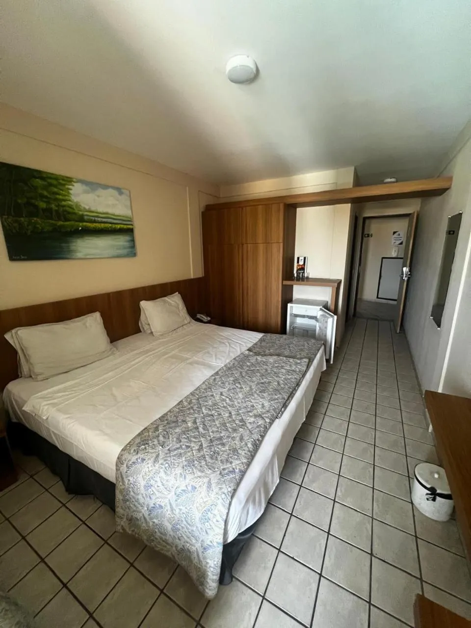 Bed in Hotel Costa do Atlantico