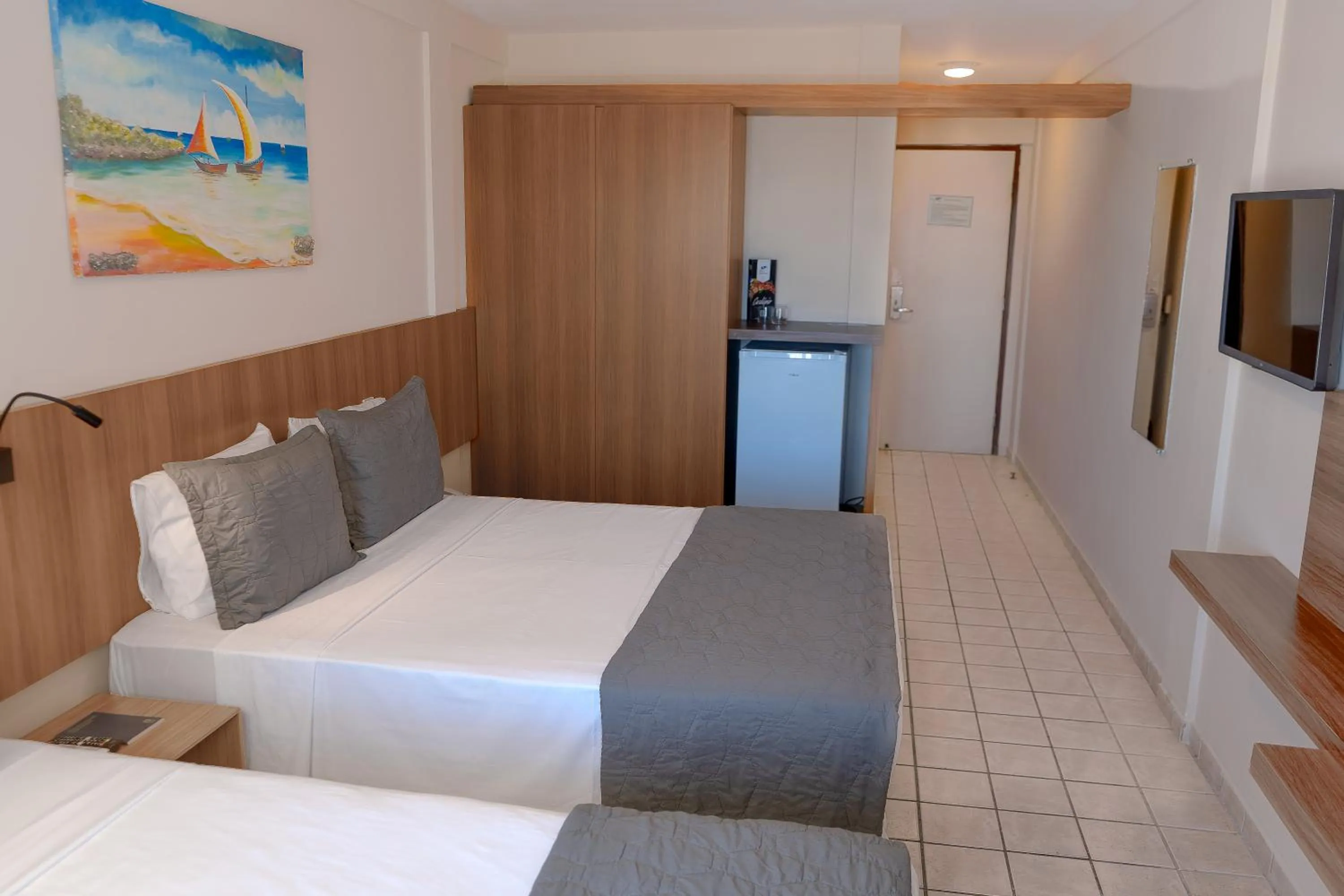 Bedroom, Bed in Hotel Costa do Atlantico