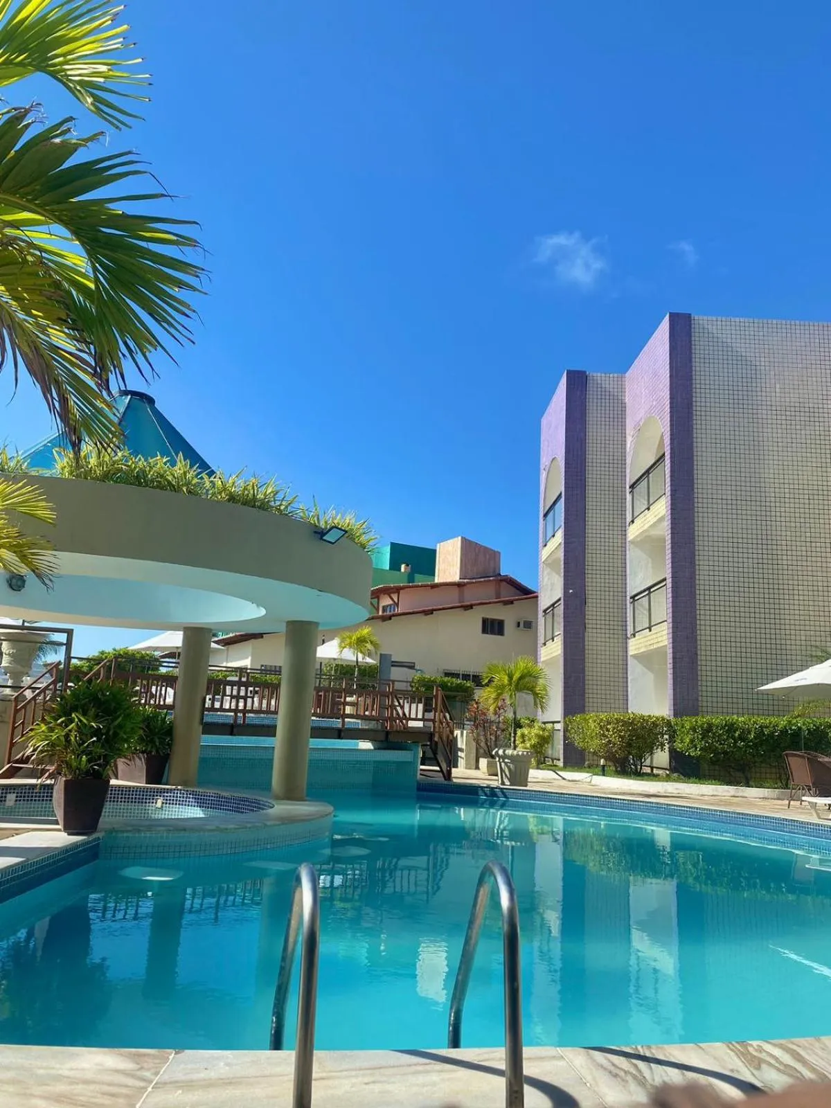 Swimming pool in Hotel Costa do Atlantico