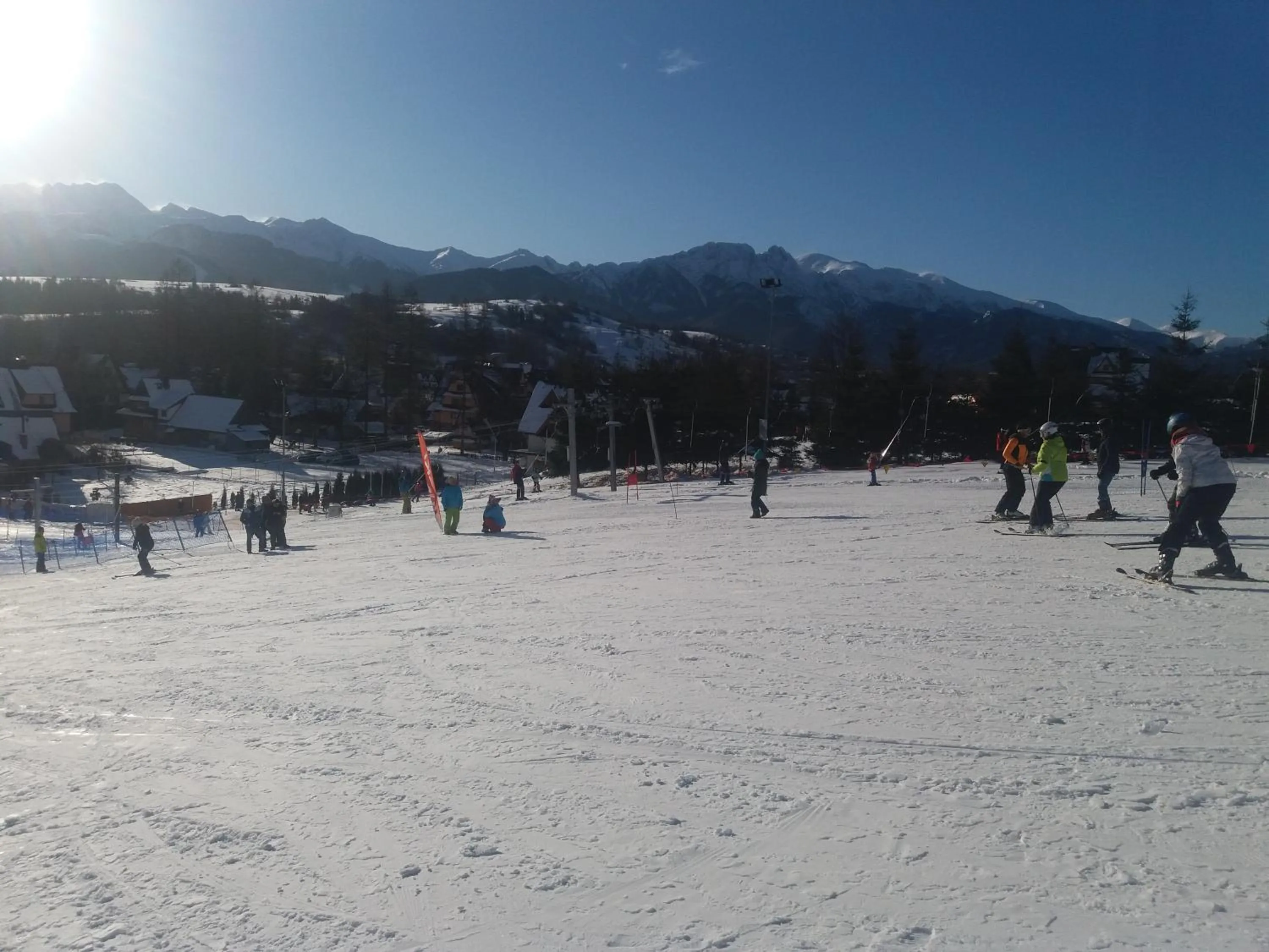 Skiing in Willa Wiktoria 2