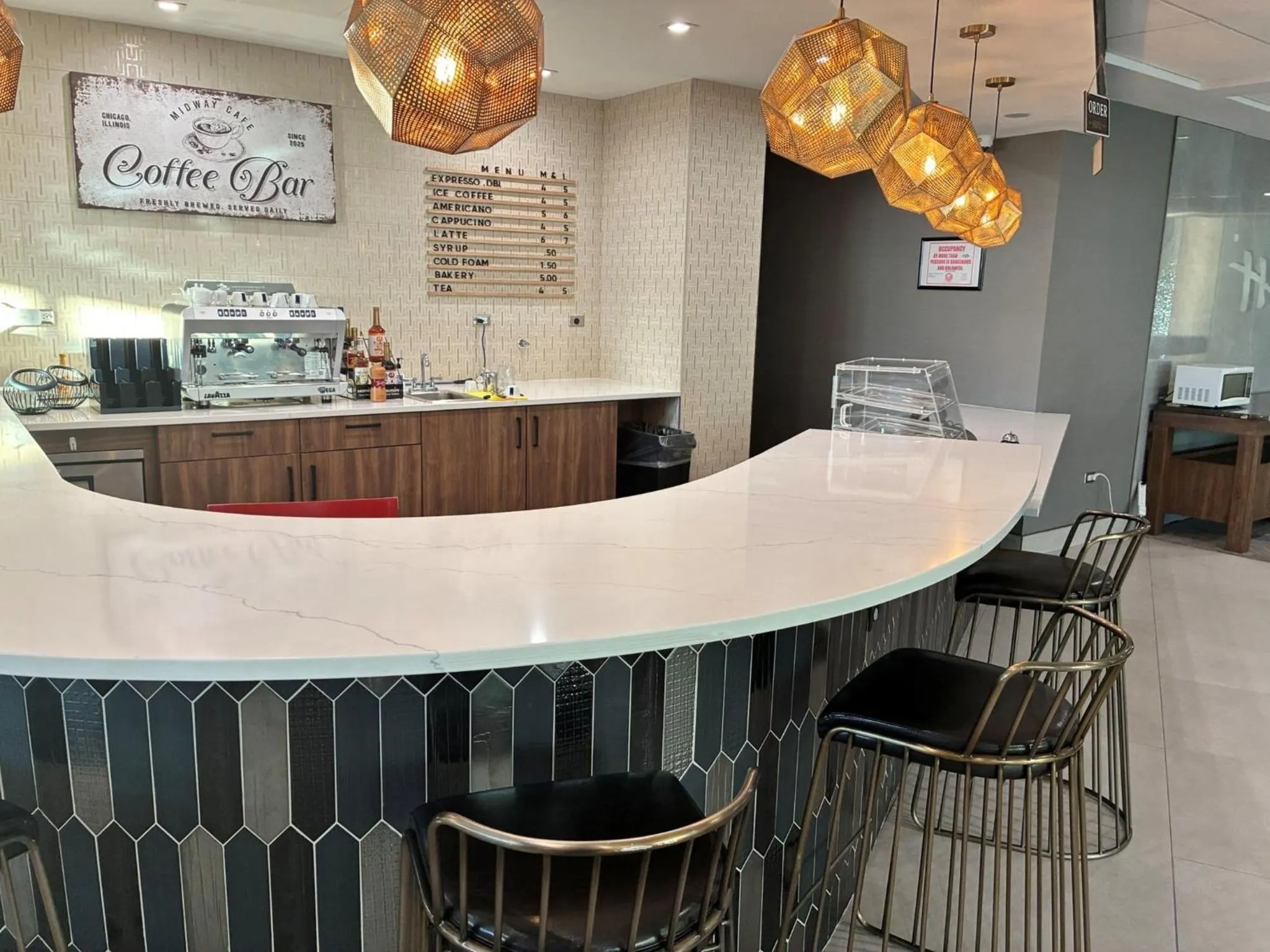 Restaurant/places to eat in Holiday Inn Chicago Midway Airport S by IHG