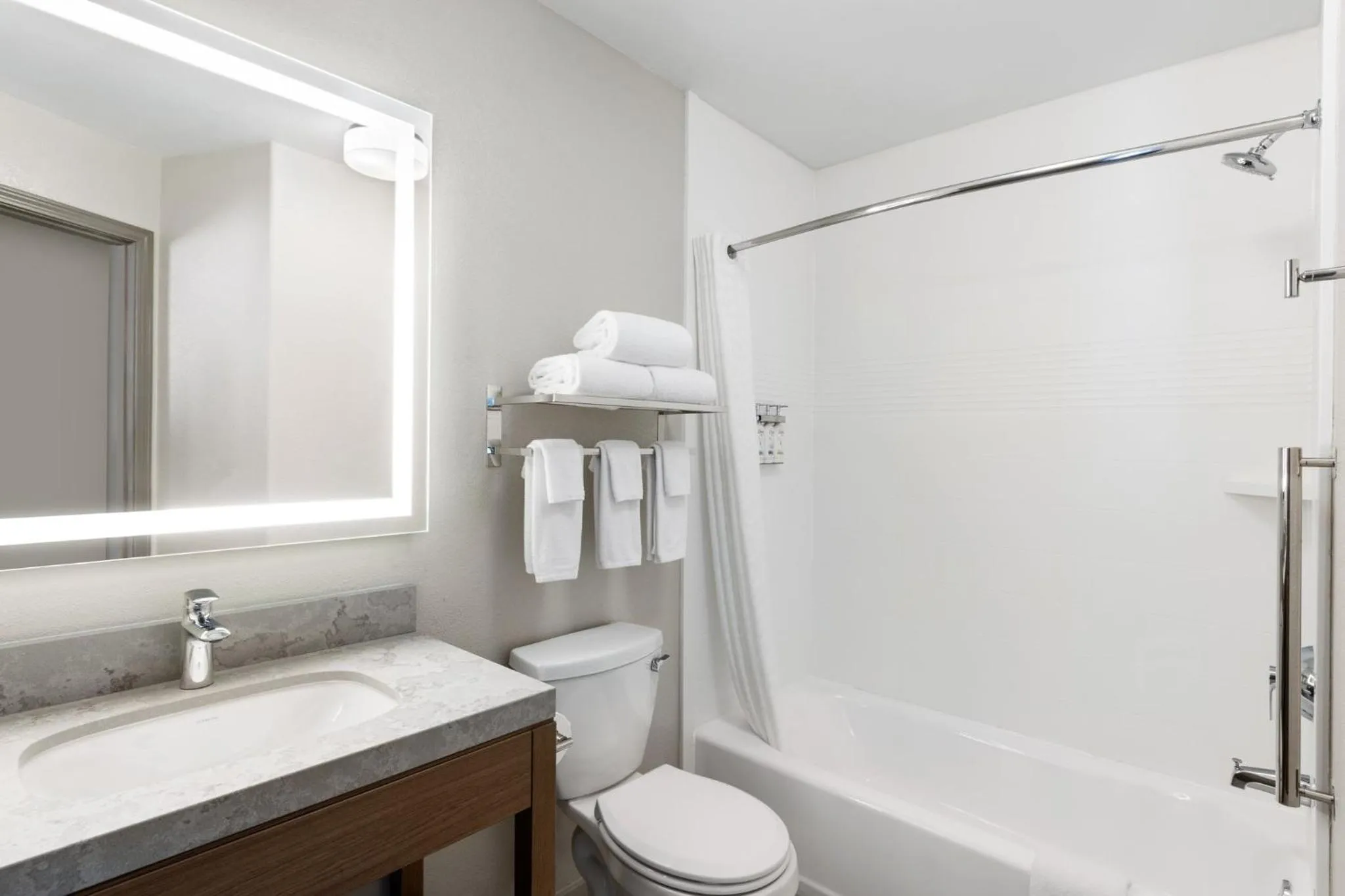 Bathroom in Candlewood Suites Yuma by IHG