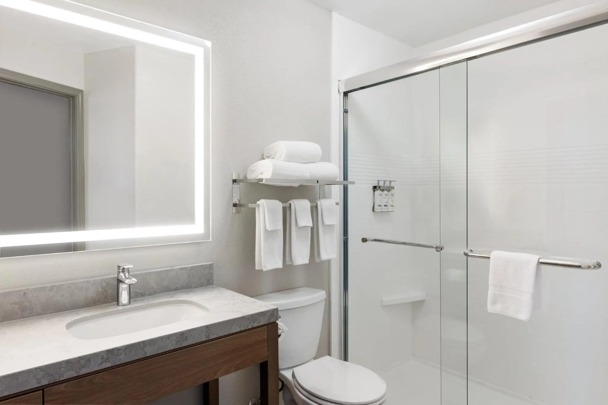 Bathroom in Candlewood Suites Yuma by IHG