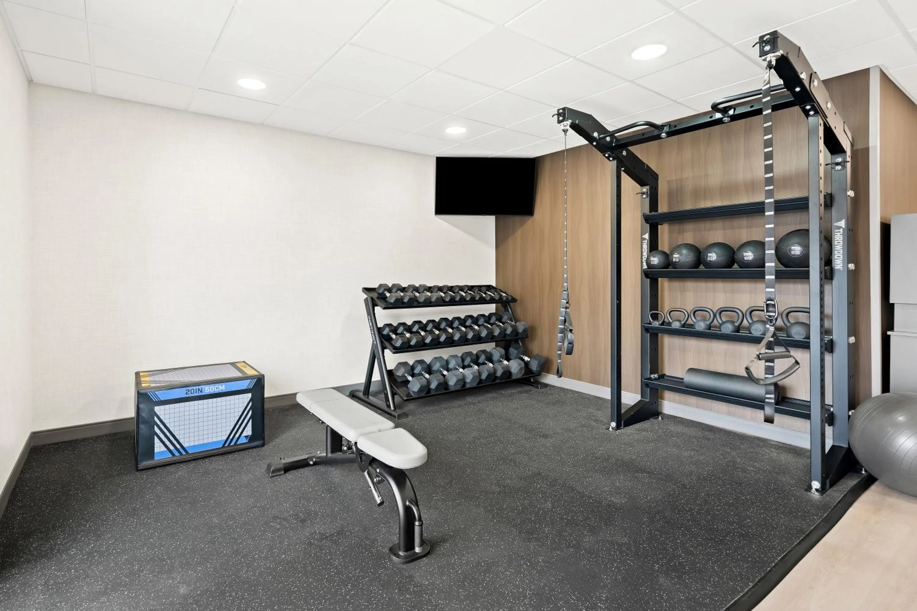 Fitness centre/facilities in Hampton Inn Provo