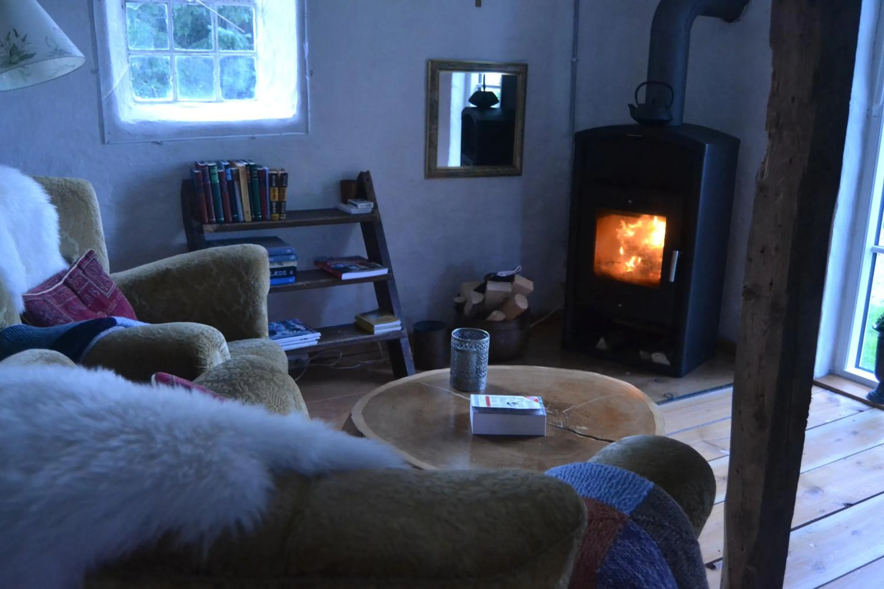 Living room in Vibes bed&breakfast