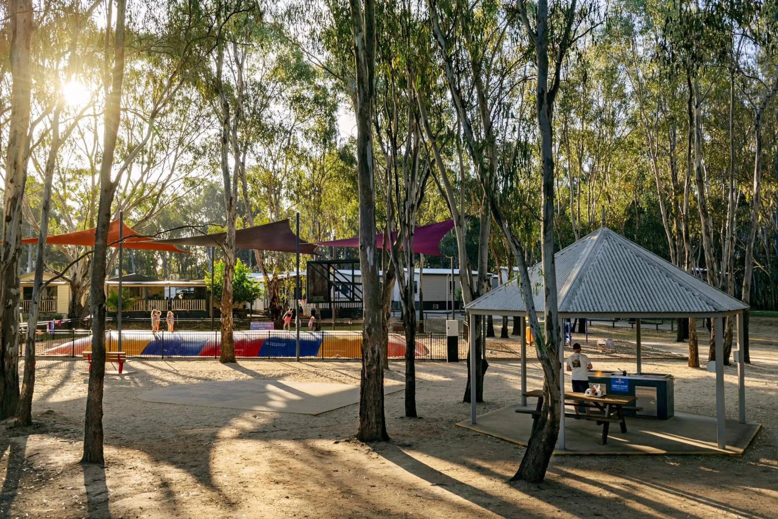 Children play ground in Discovery Parks - Echuca