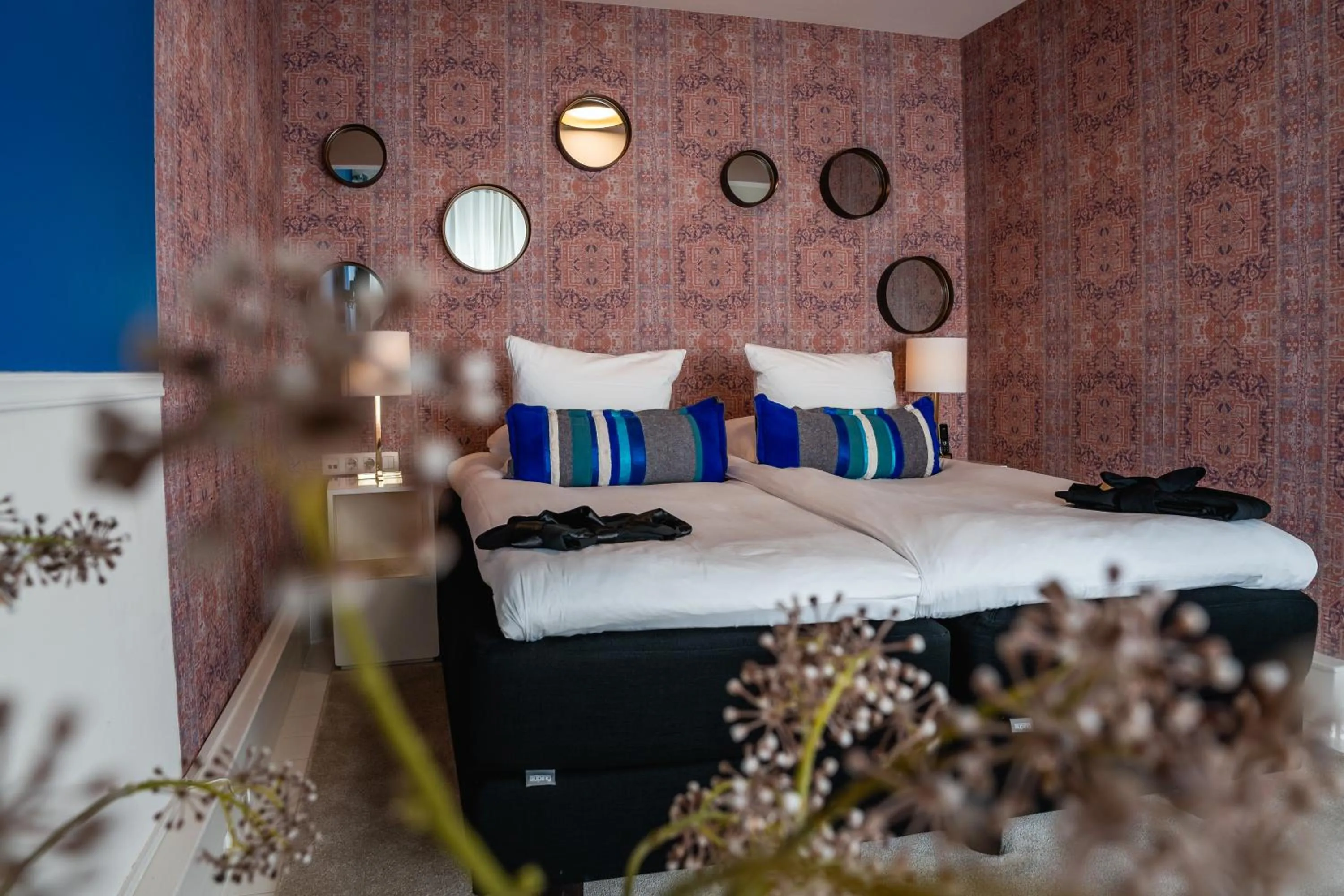 Bed in Librije's Hotel