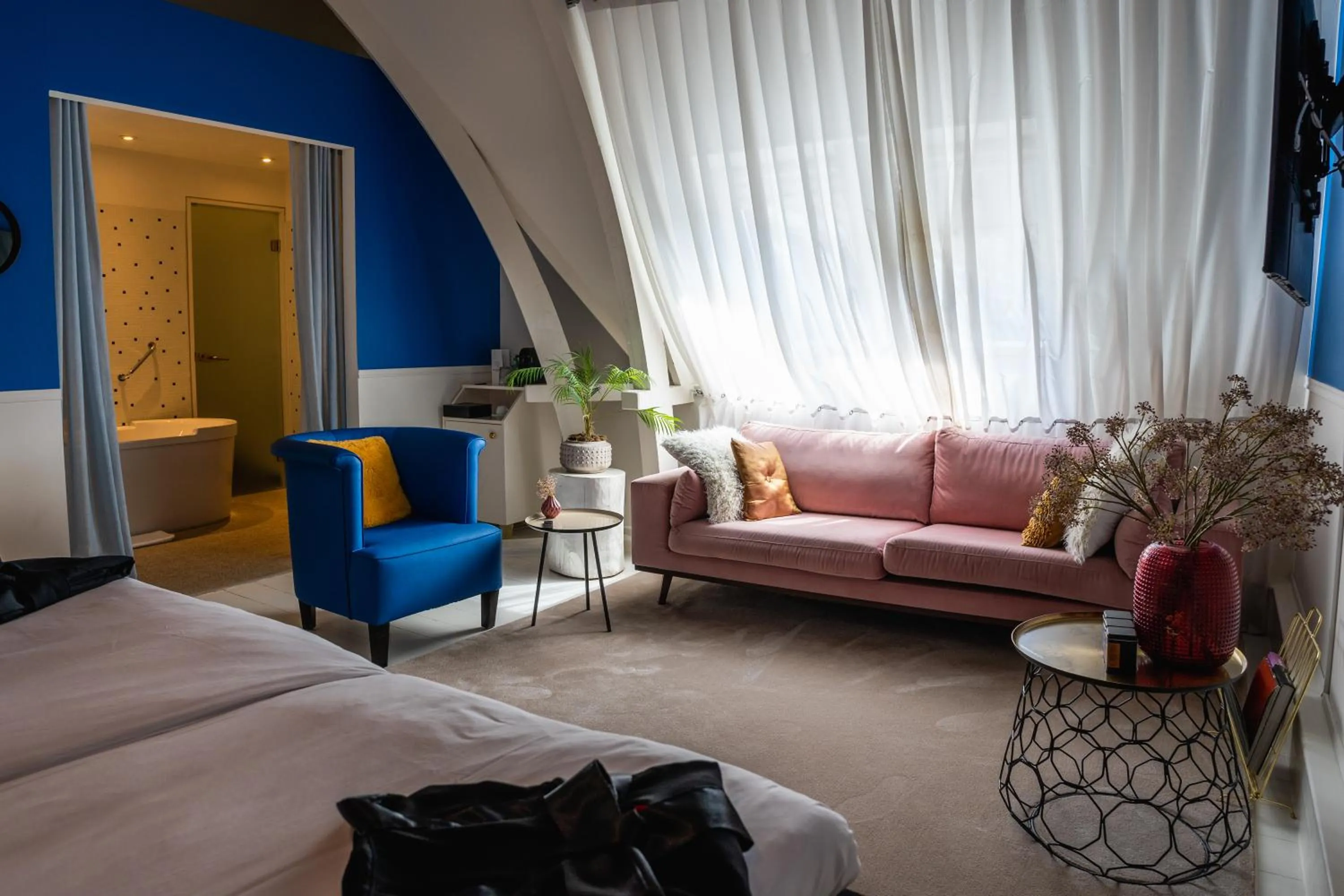 Bed in Librije's Hotel