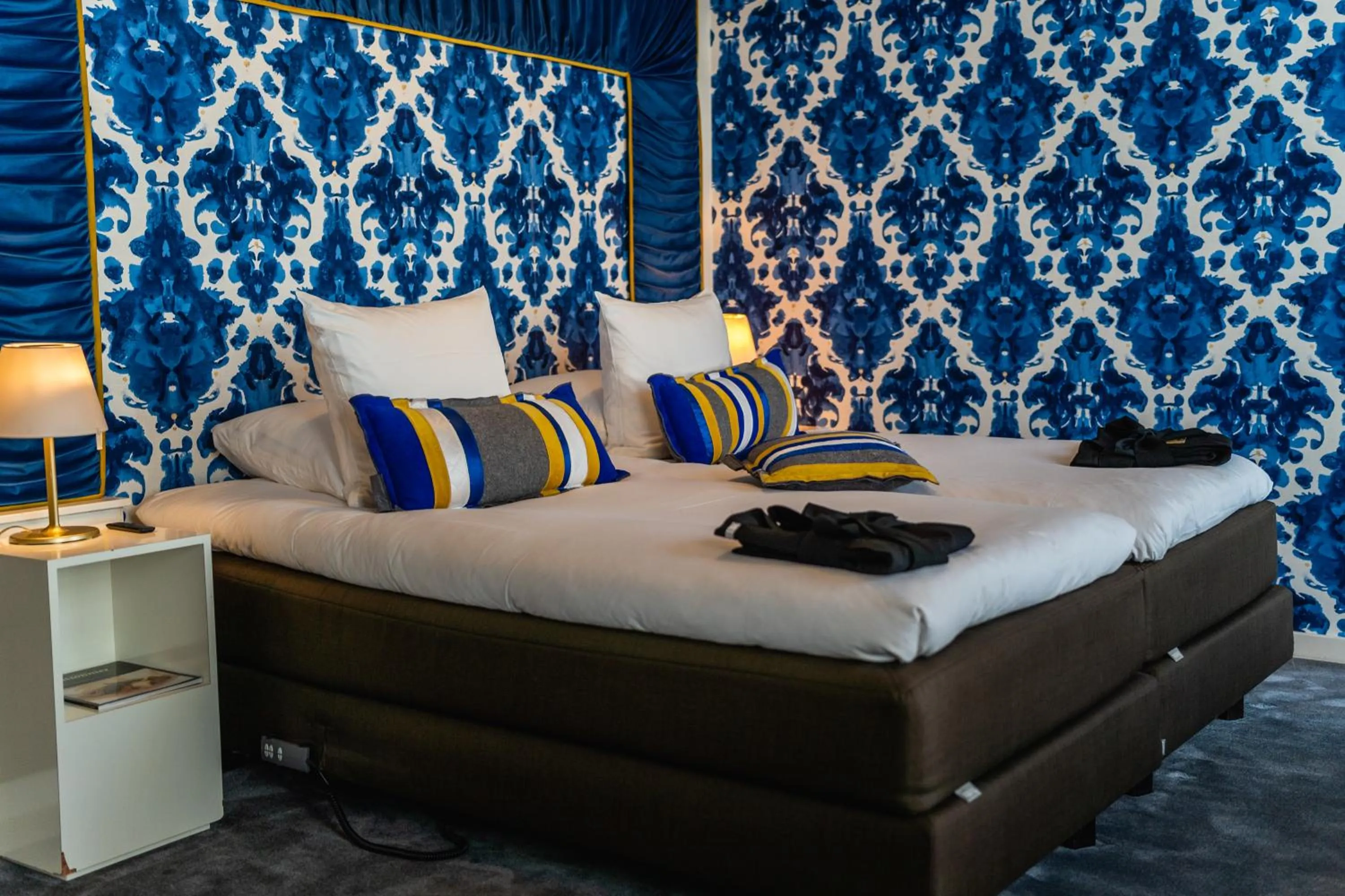 Bed in Librije's Hotel