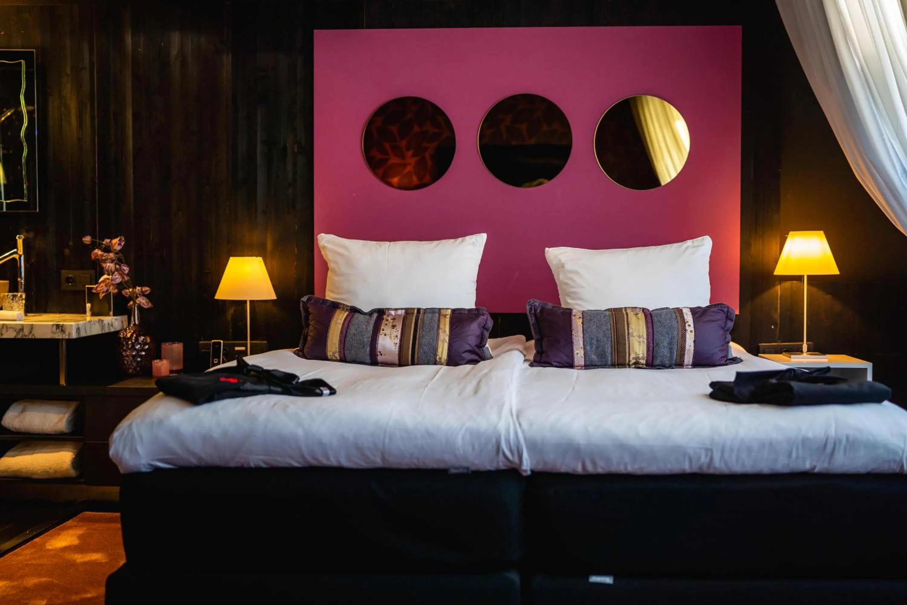 Bed in Librije's Hotel