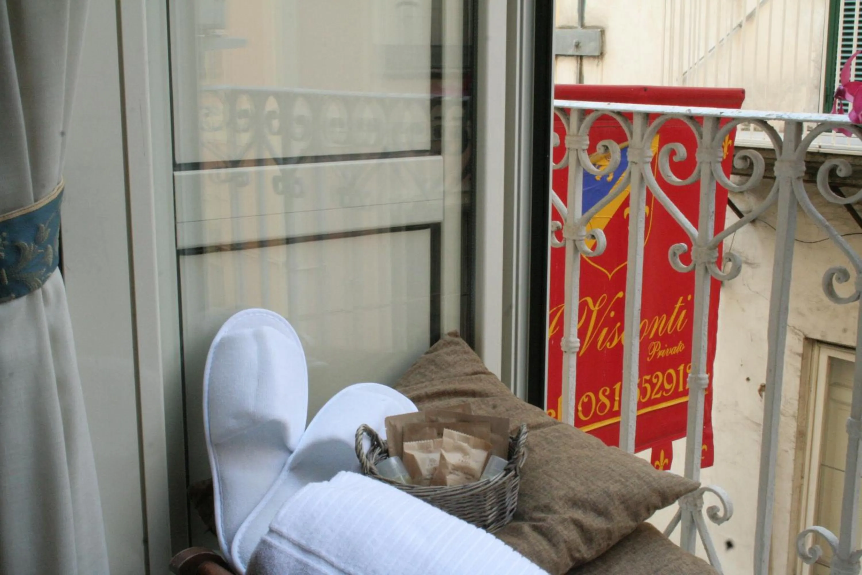 Balcony/Terrace in I Visconti