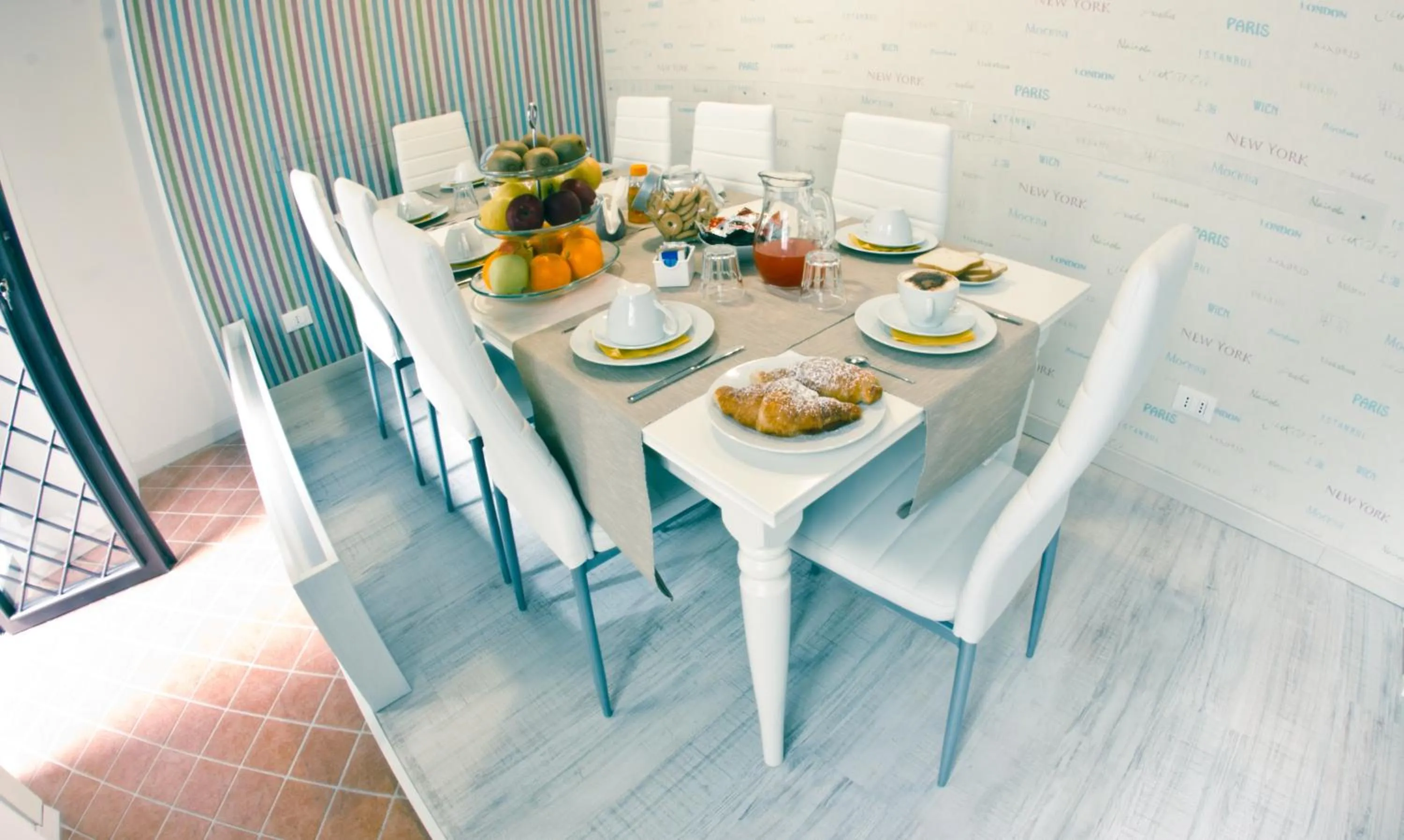 Dining area in I Visconti