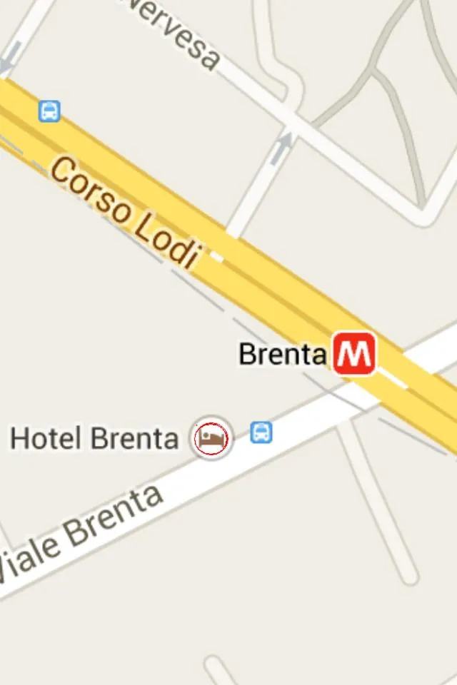 Bird's eye view in Hotel Brenta Milano