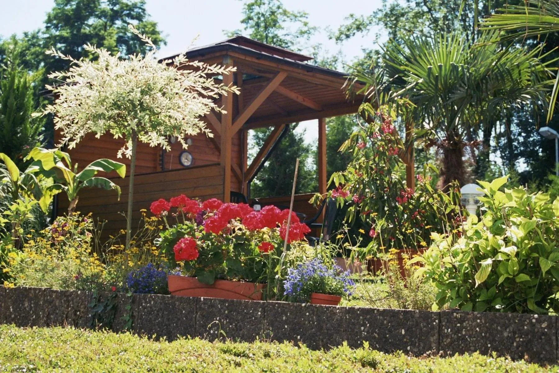 Garden in Hotel Schmid