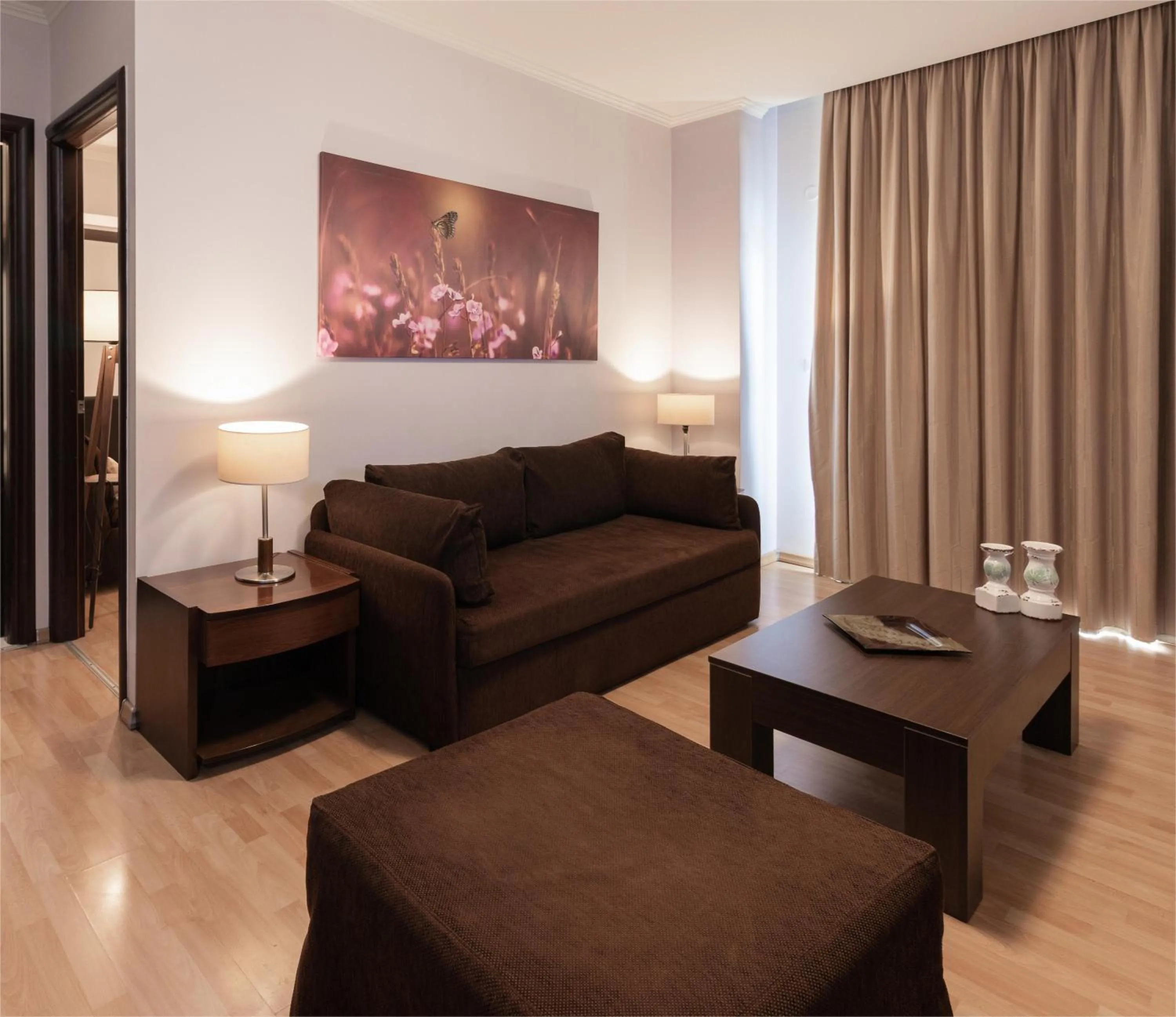 Bed in Flisvos Hotel Nafpaktos