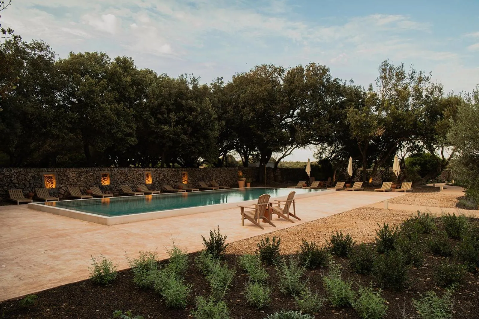 Swimming pool in Hotel Rural Sant Ignasi