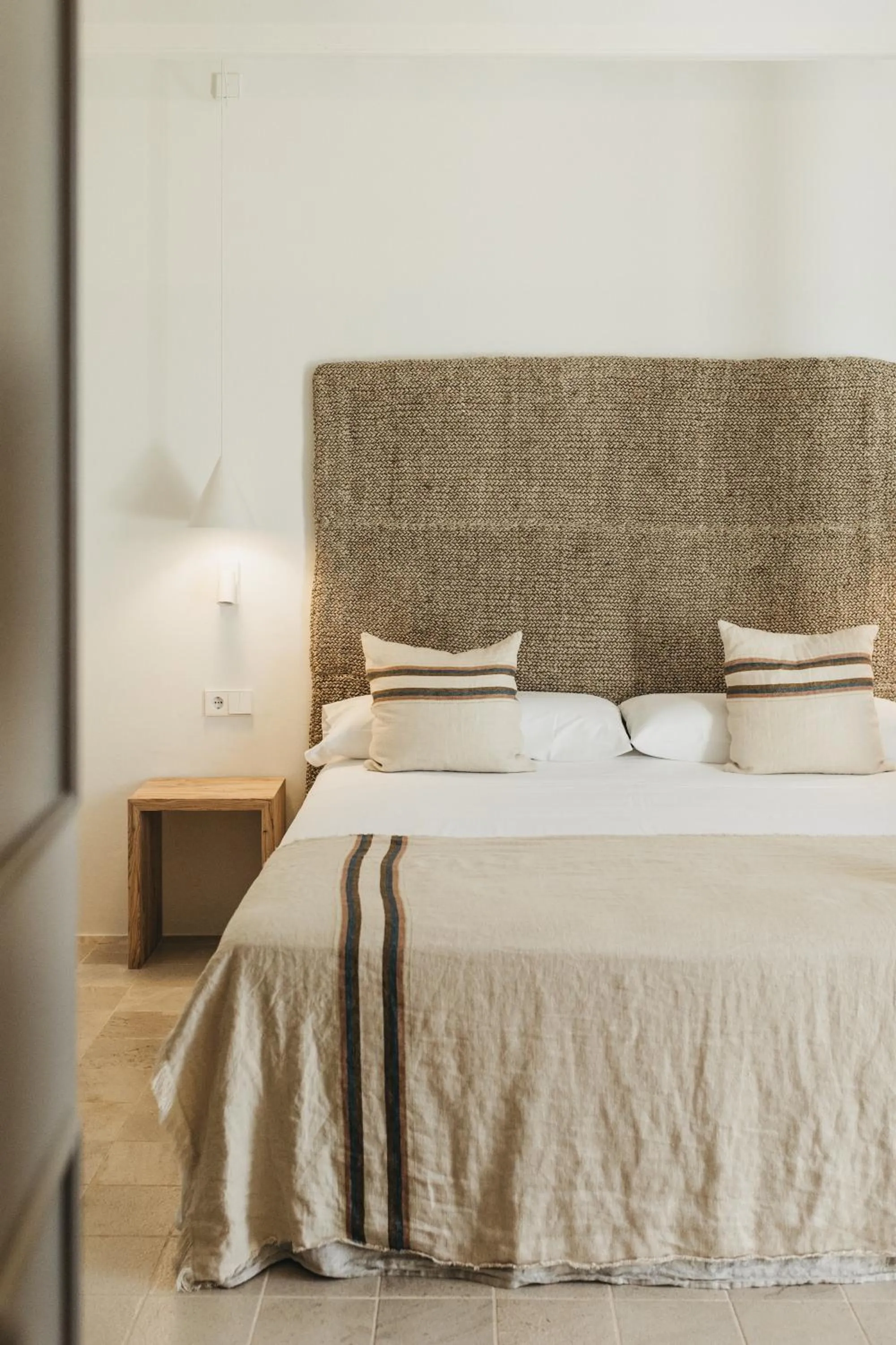 Bed in Hotel Rural Sant Ignasi