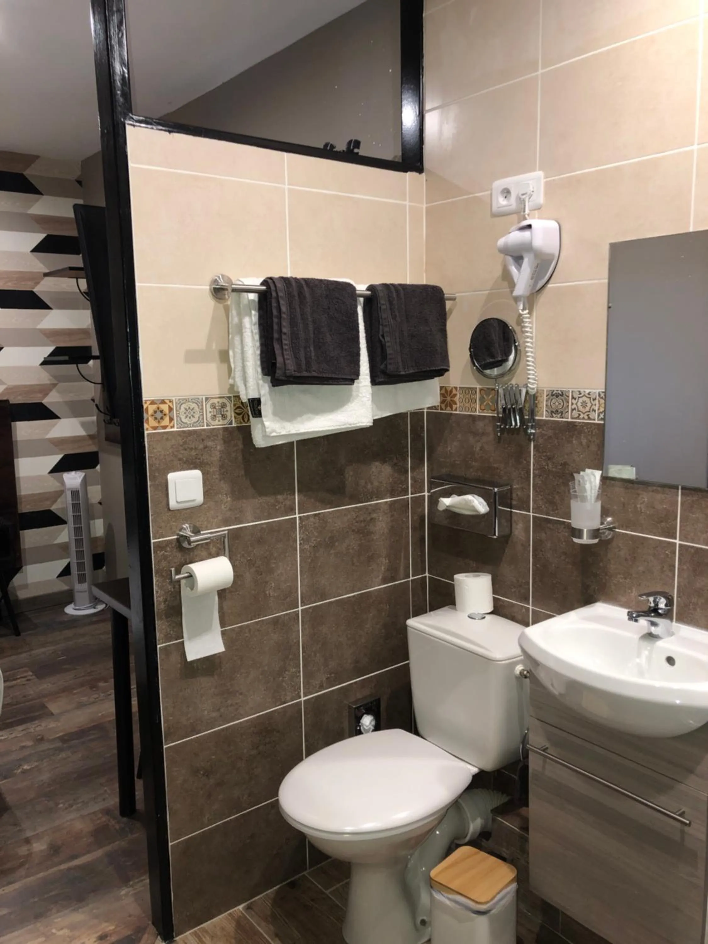 Bathroom in Hôtel de Charme Le Provence