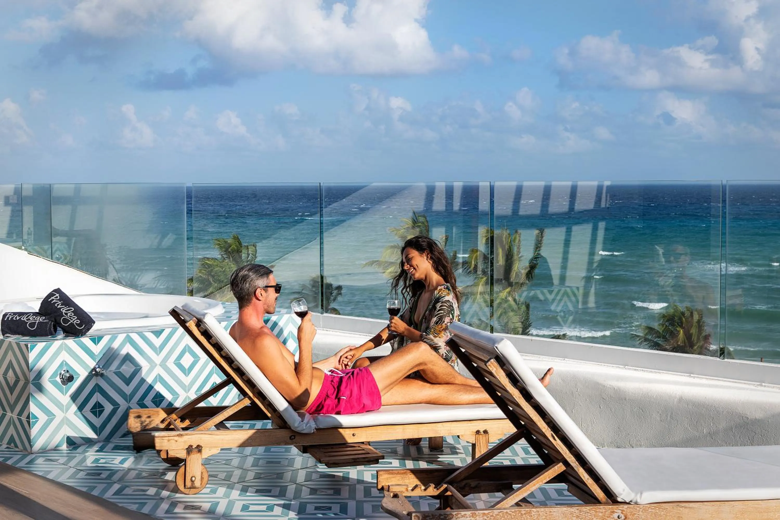 Patio in Ocean Riviera Paradise All Inclusive