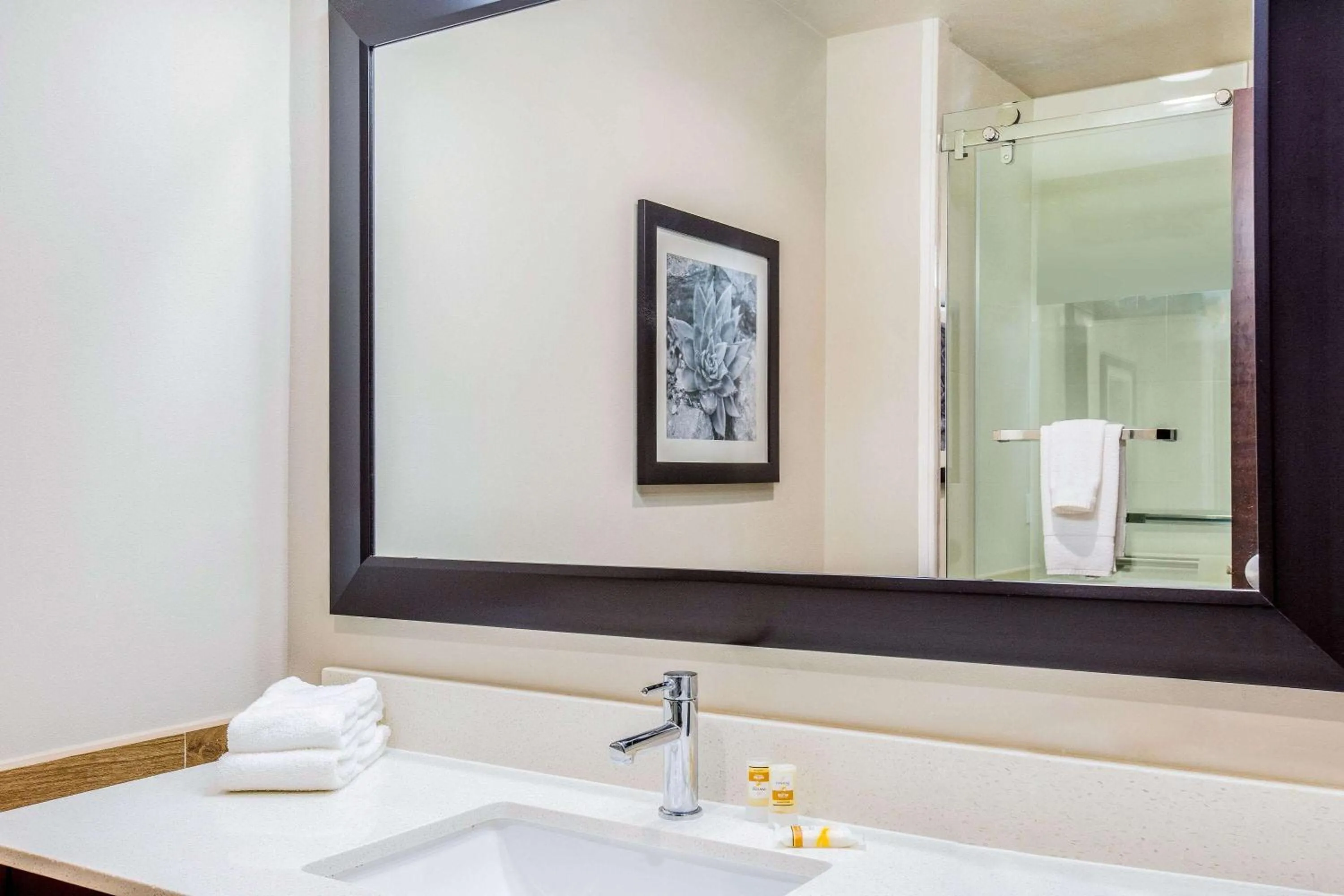 Bathroom in La Quinta by Wyndham McAllen Convention Center