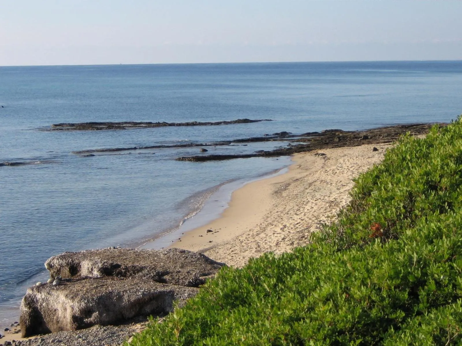Sea view in Baia Delle Palme Beach
