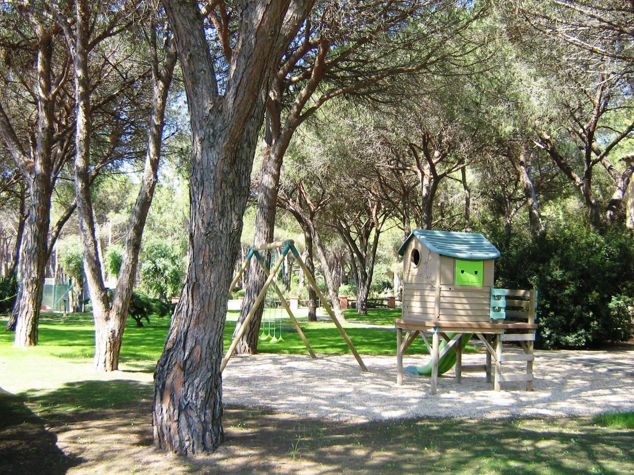 Garden view in Baia Delle Palme Beach