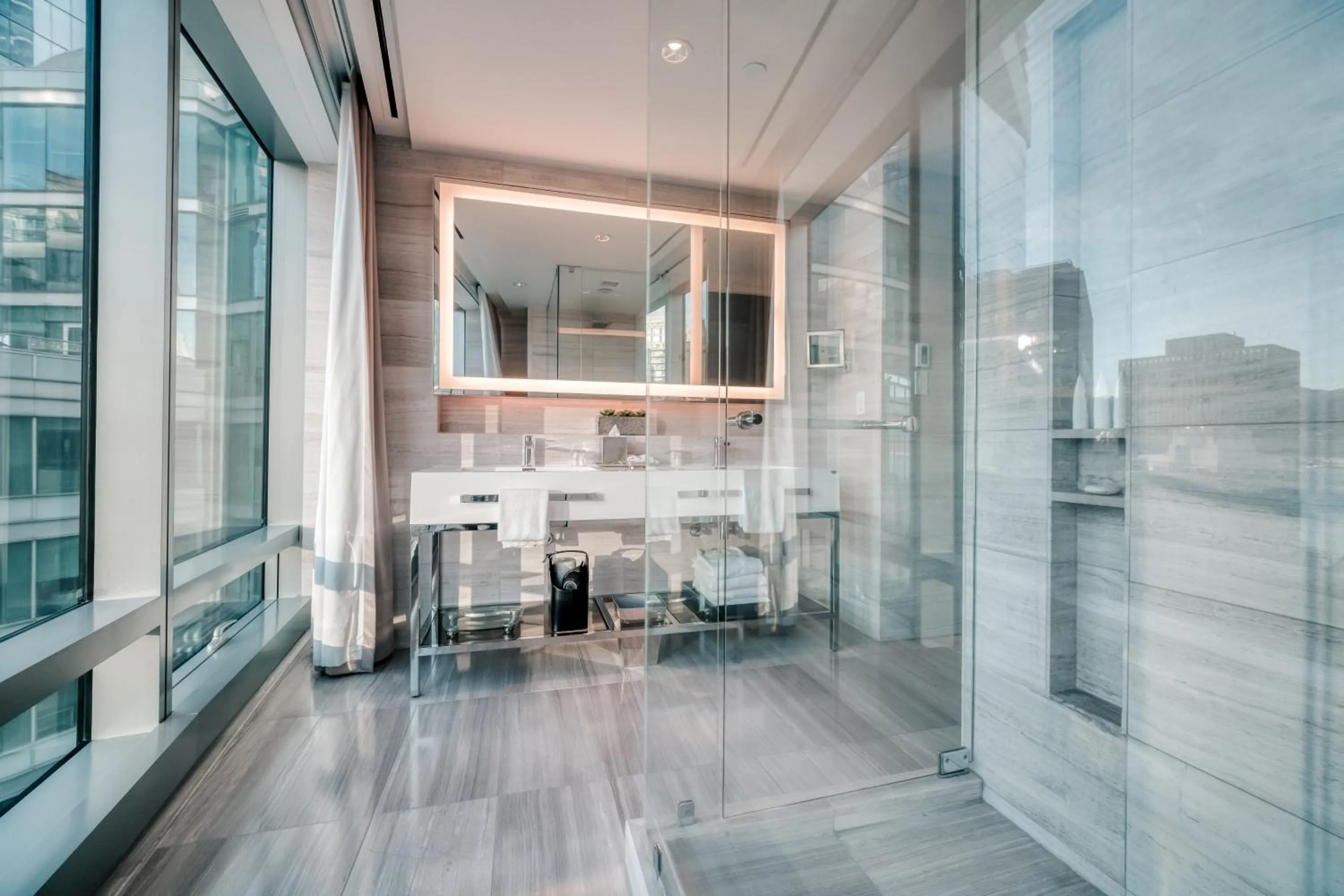 Bathroom in Paradox Vancouver