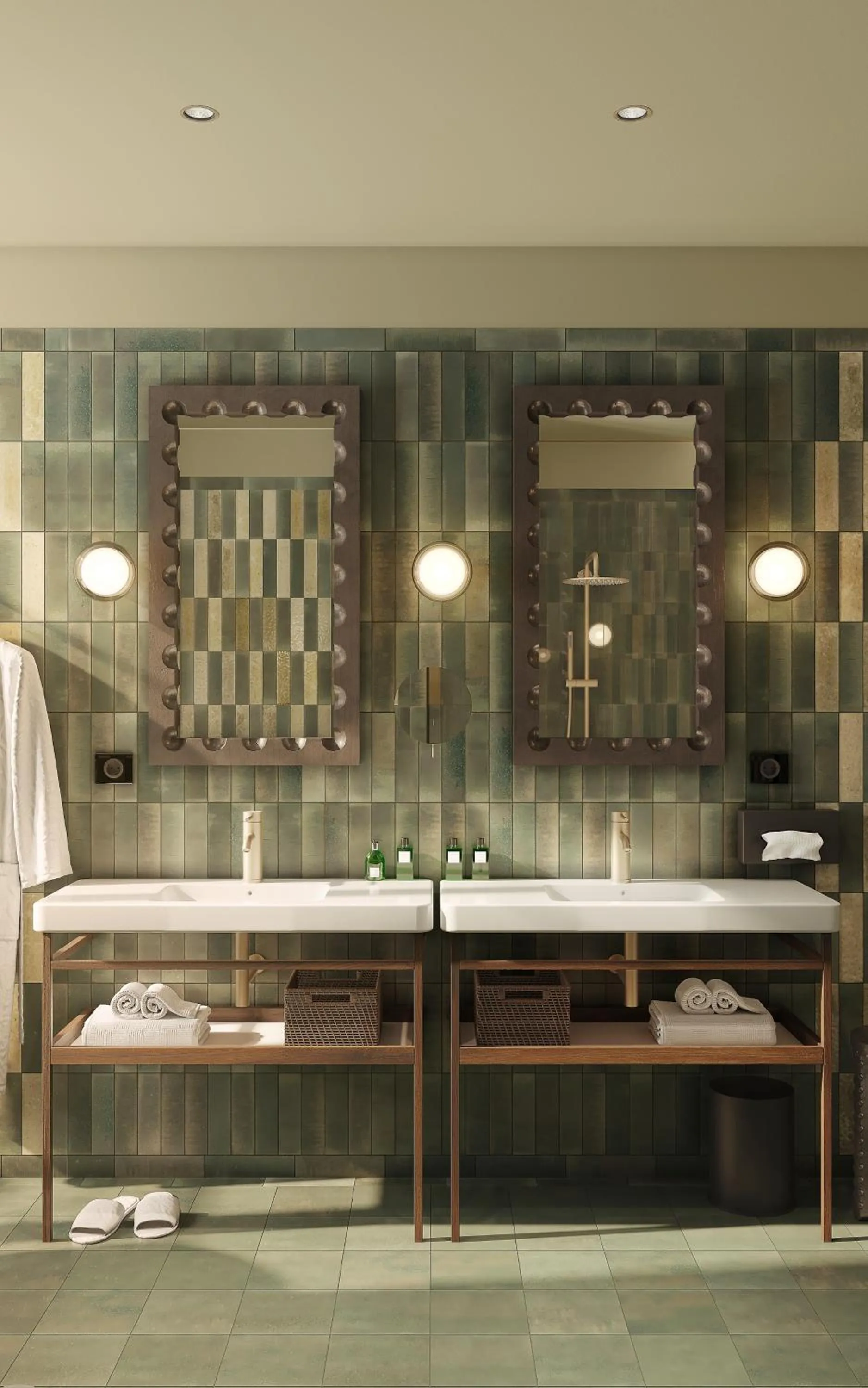 Bathroom in Hotel Gounod Fully Renovated