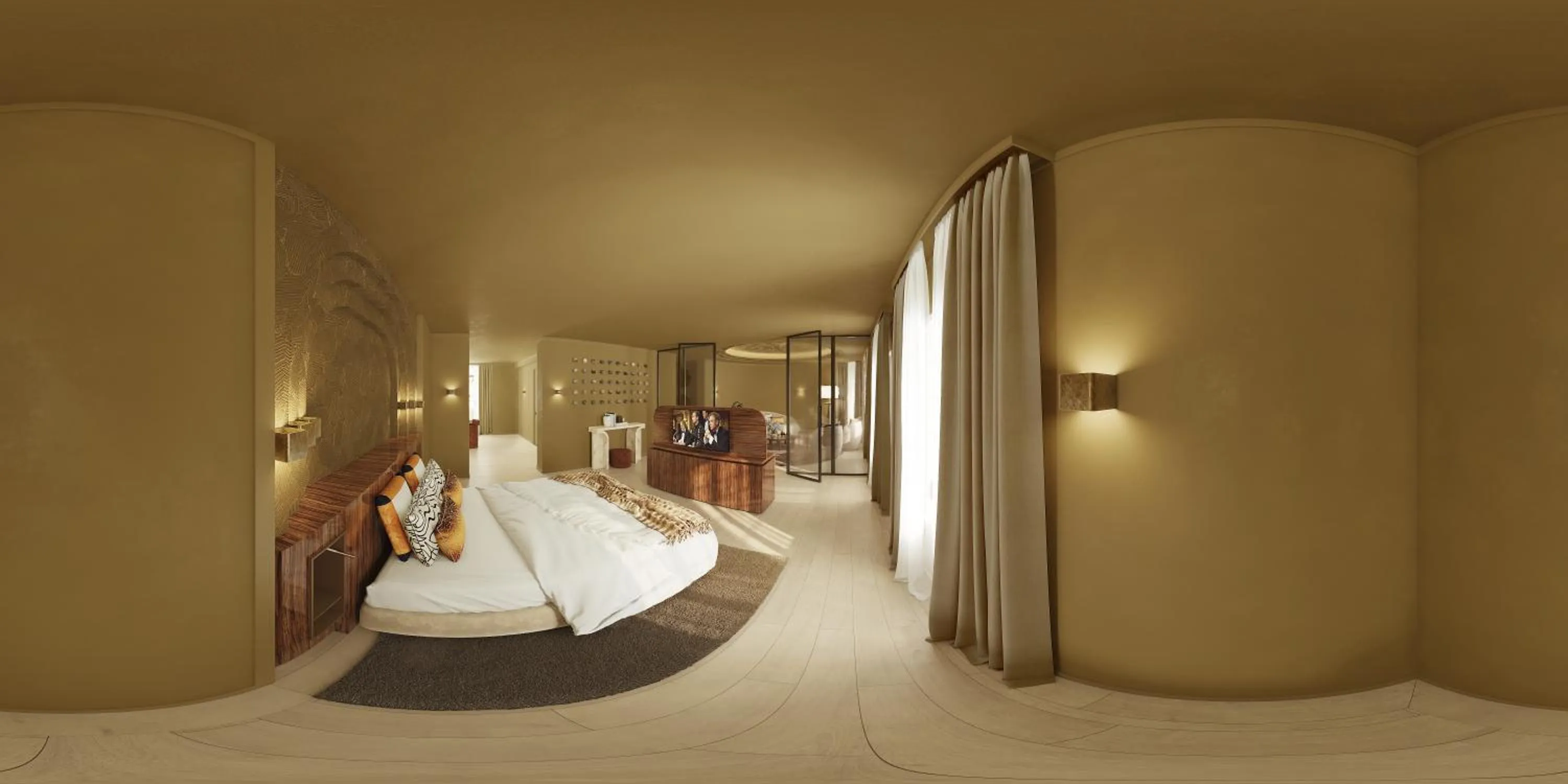 Photo of the whole room, Bed in Hotel Gounod Fully Renovated