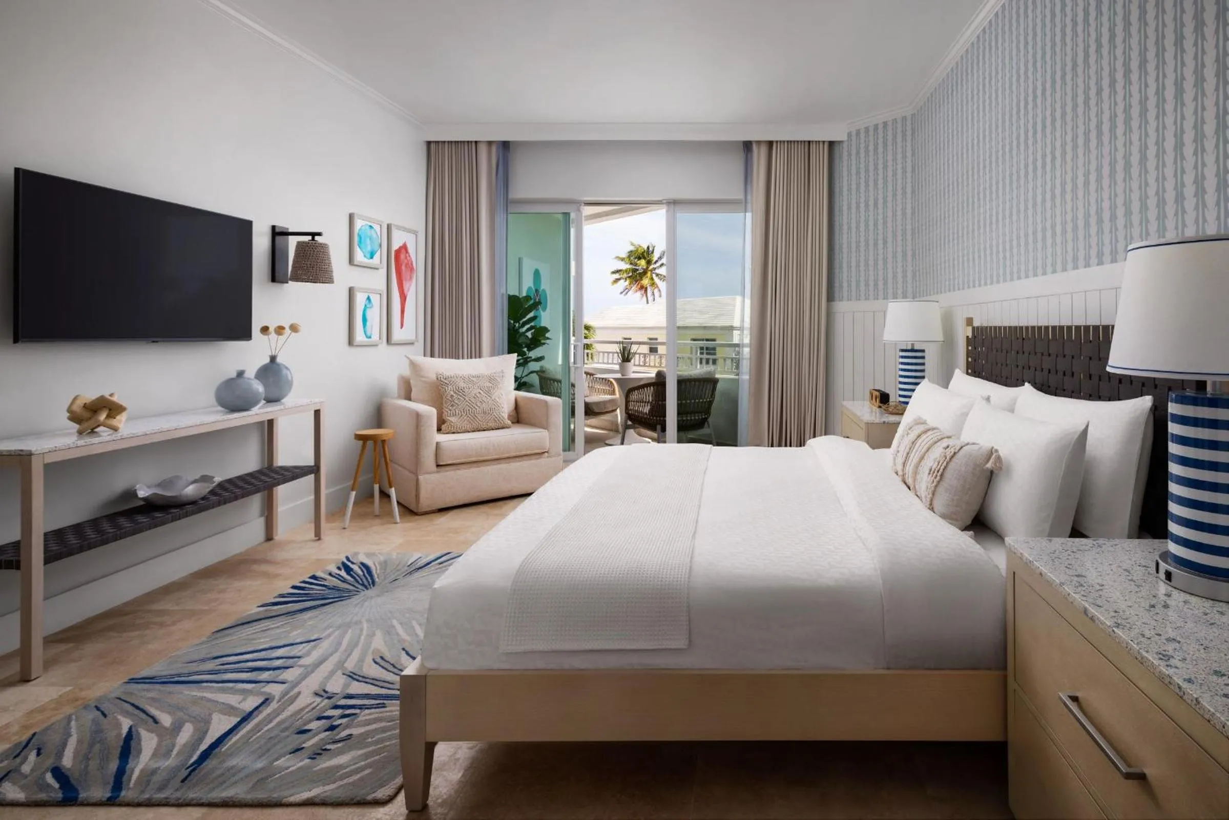 Photo of the whole room, Bed in Sandals Royal Bahamian All Inclusive - Couples Only