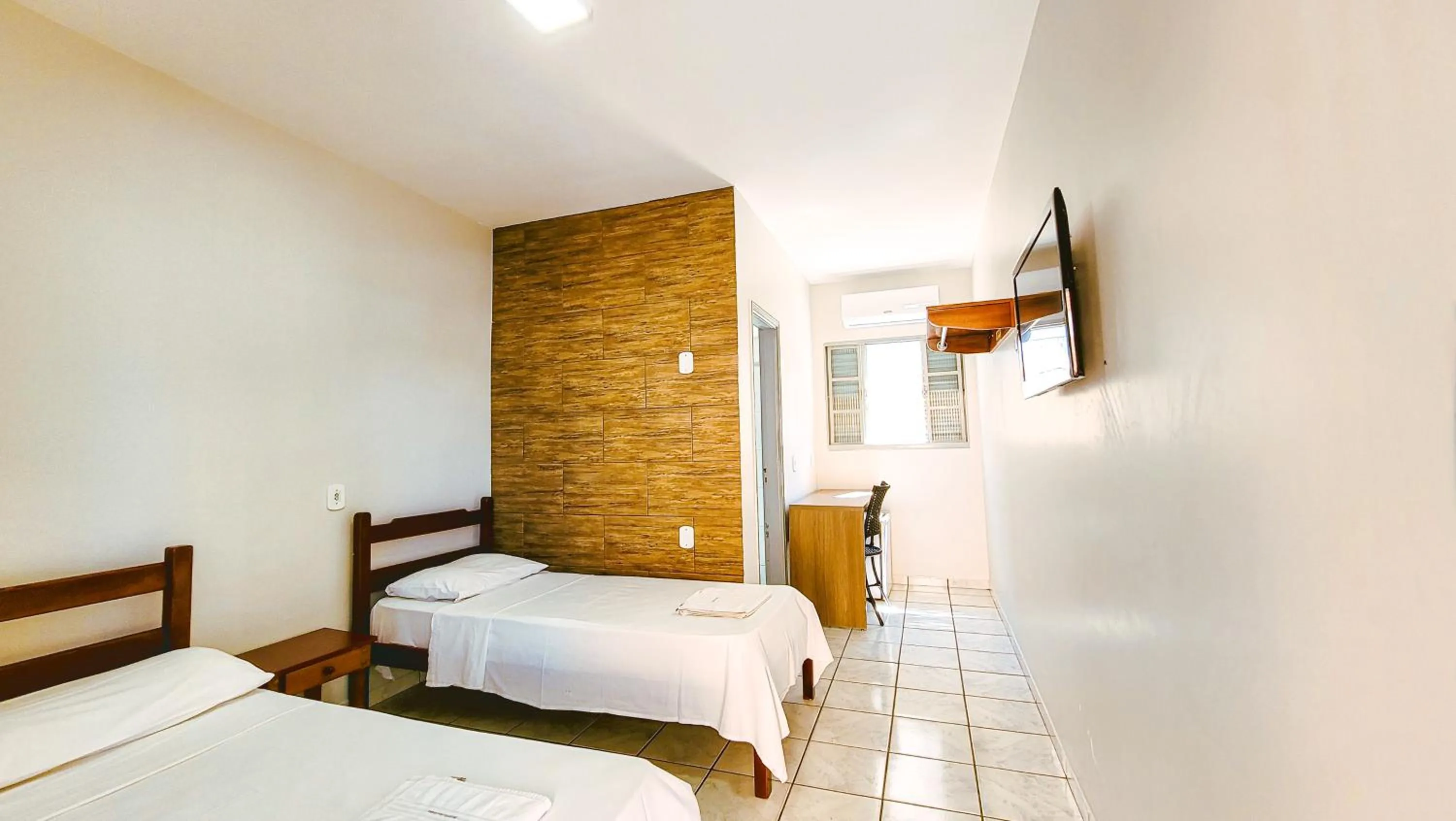 Bedroom, Bed in Pousada Recanto das Caldas