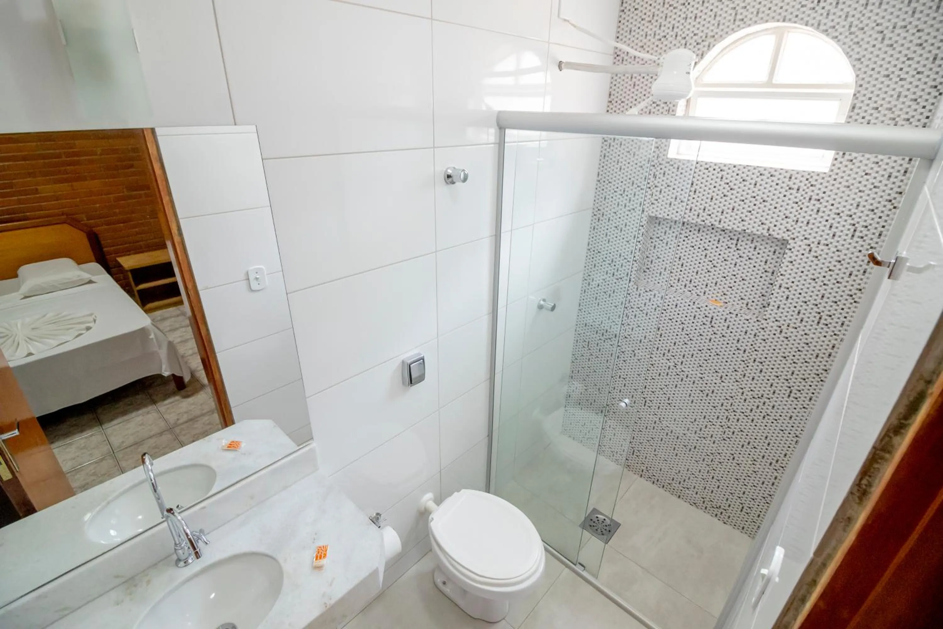 Bathroom in Pousada Recanto das Caldas