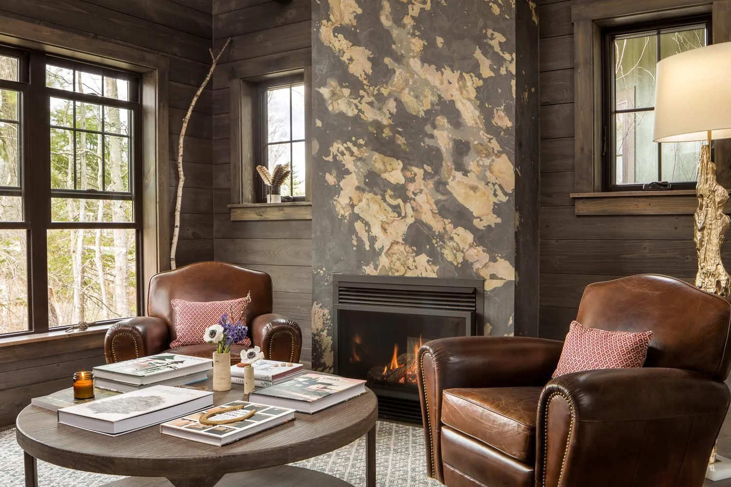 Living room in Hidden Pond Resort