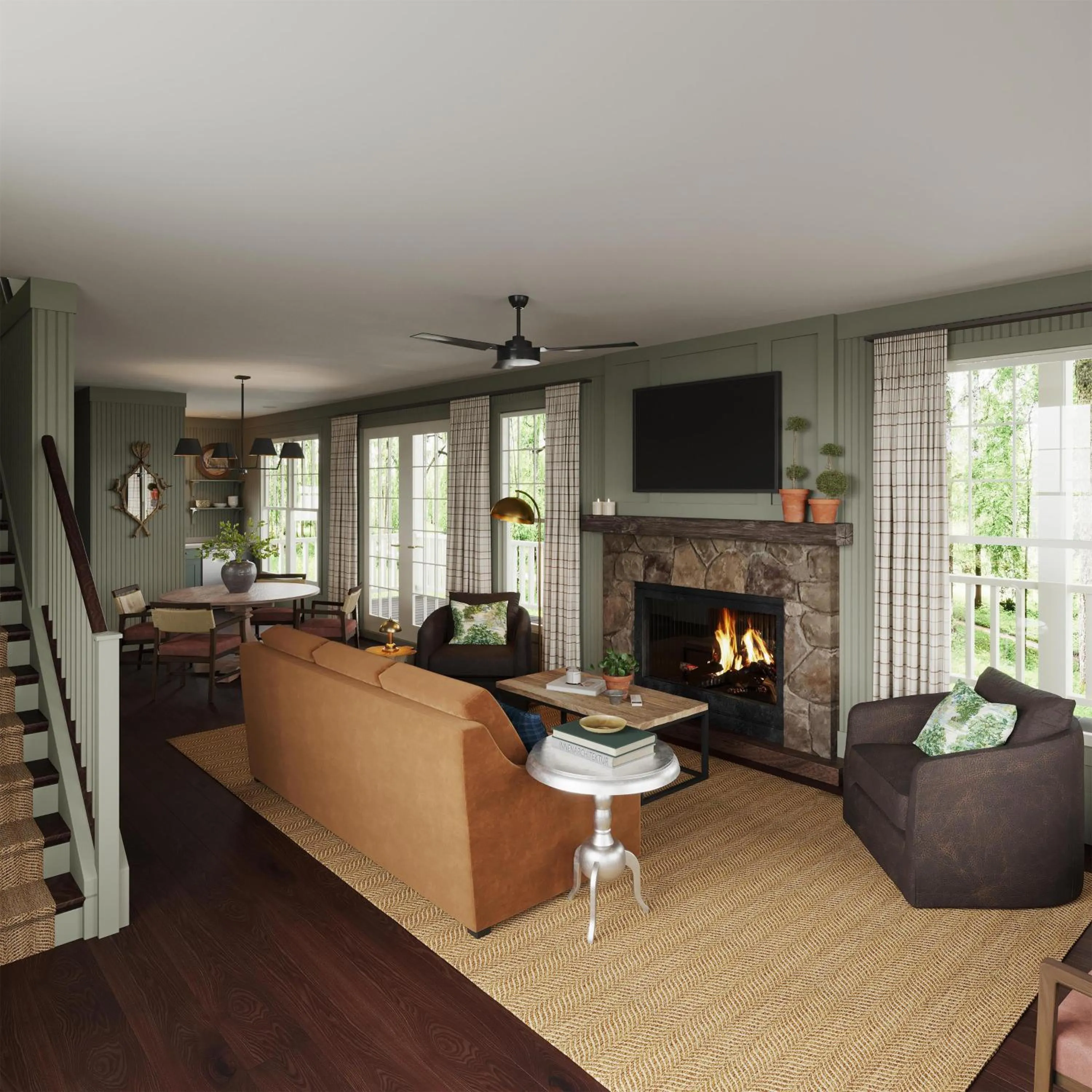 Bedroom in Hidden Pond Resort