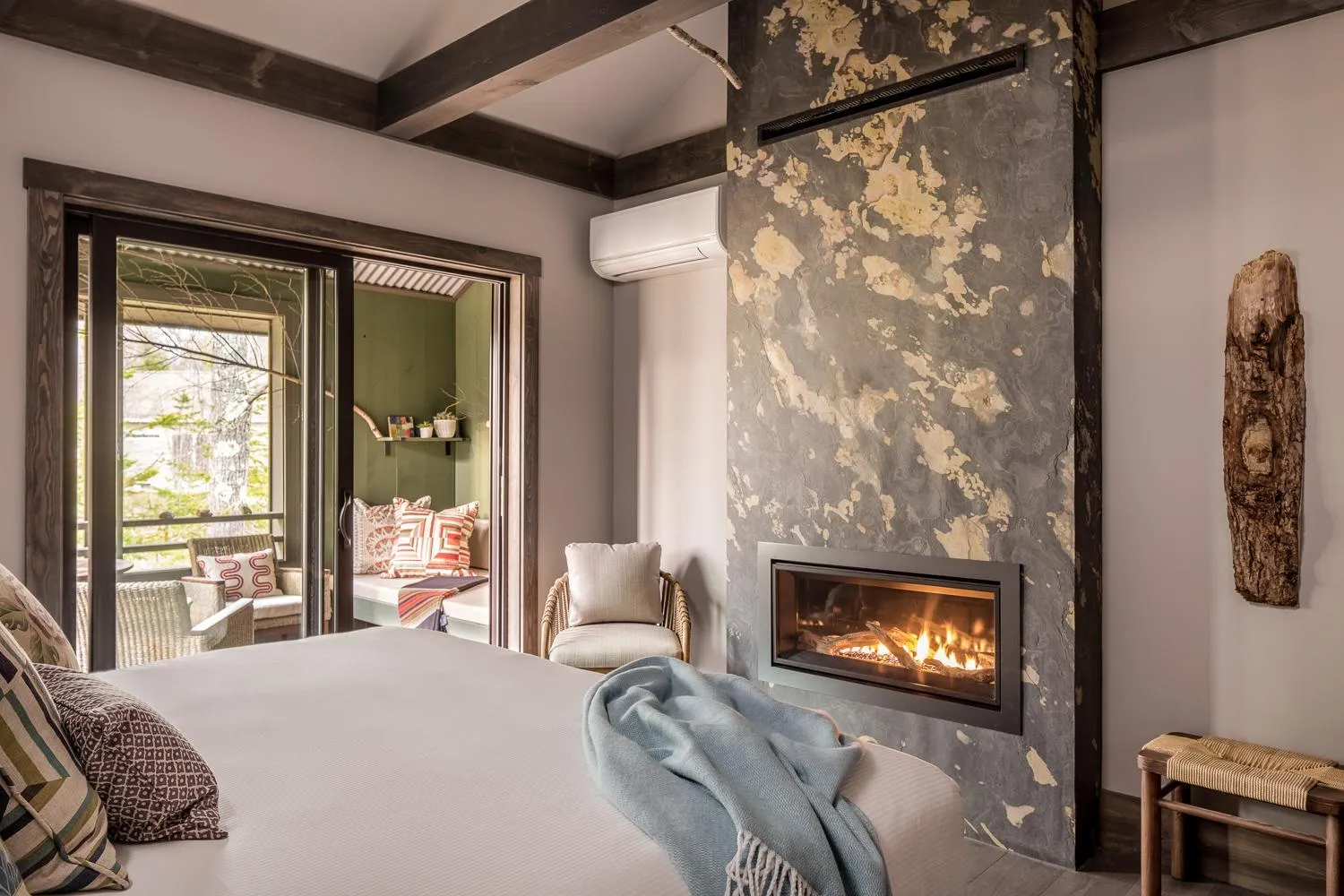 Bed in Hidden Pond Resort