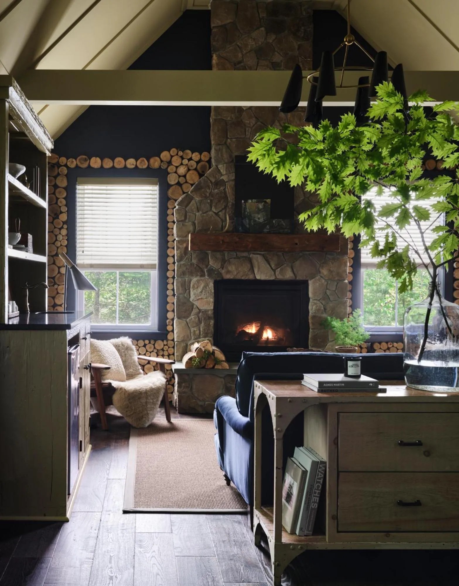Living room in Hidden Pond Resort