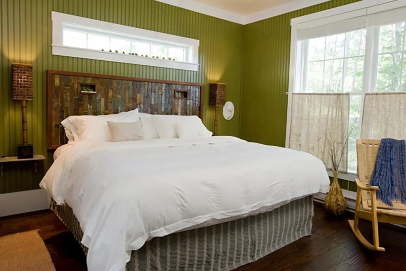 Bed in Hidden Pond Resort