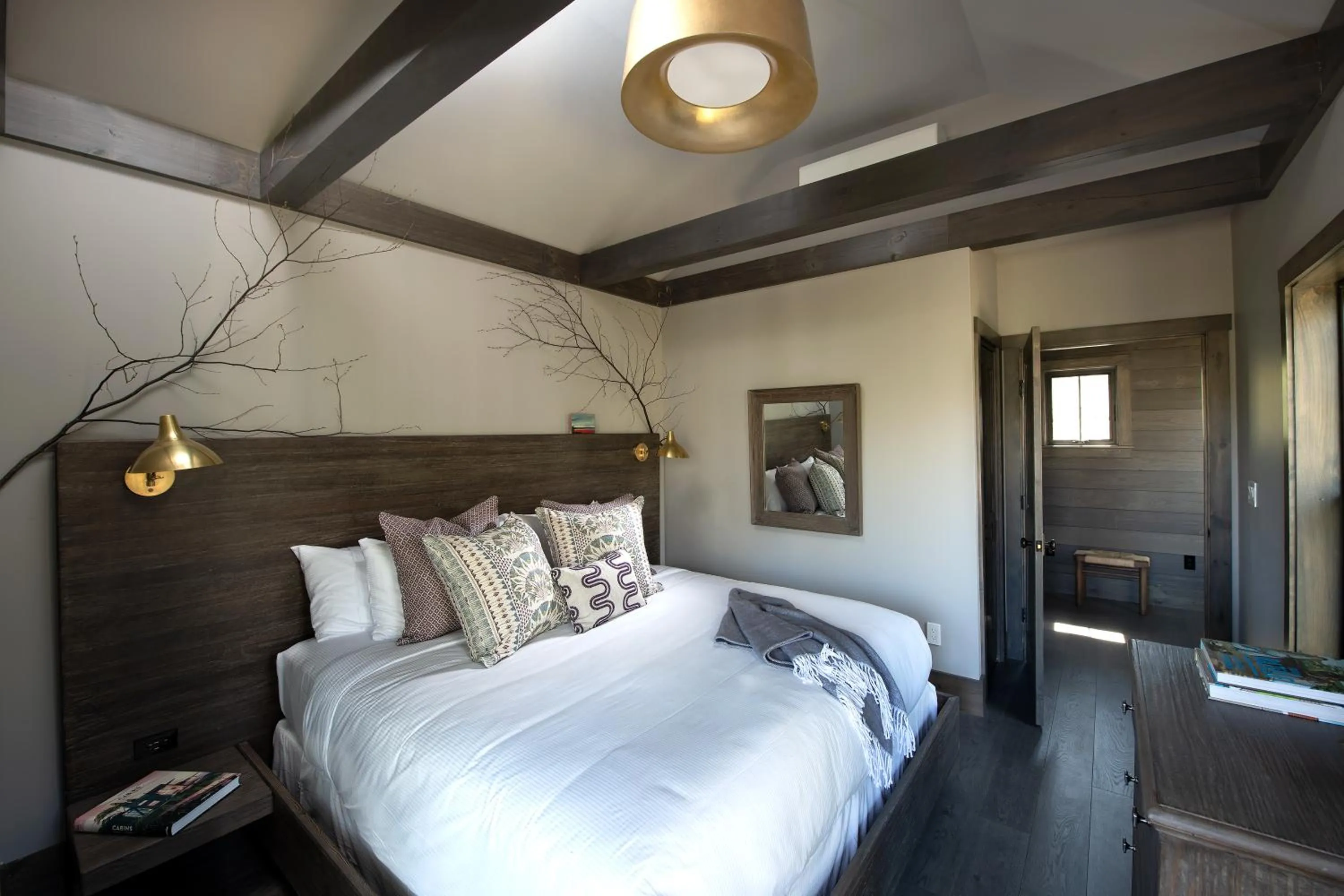 Bed in Hidden Pond Resort