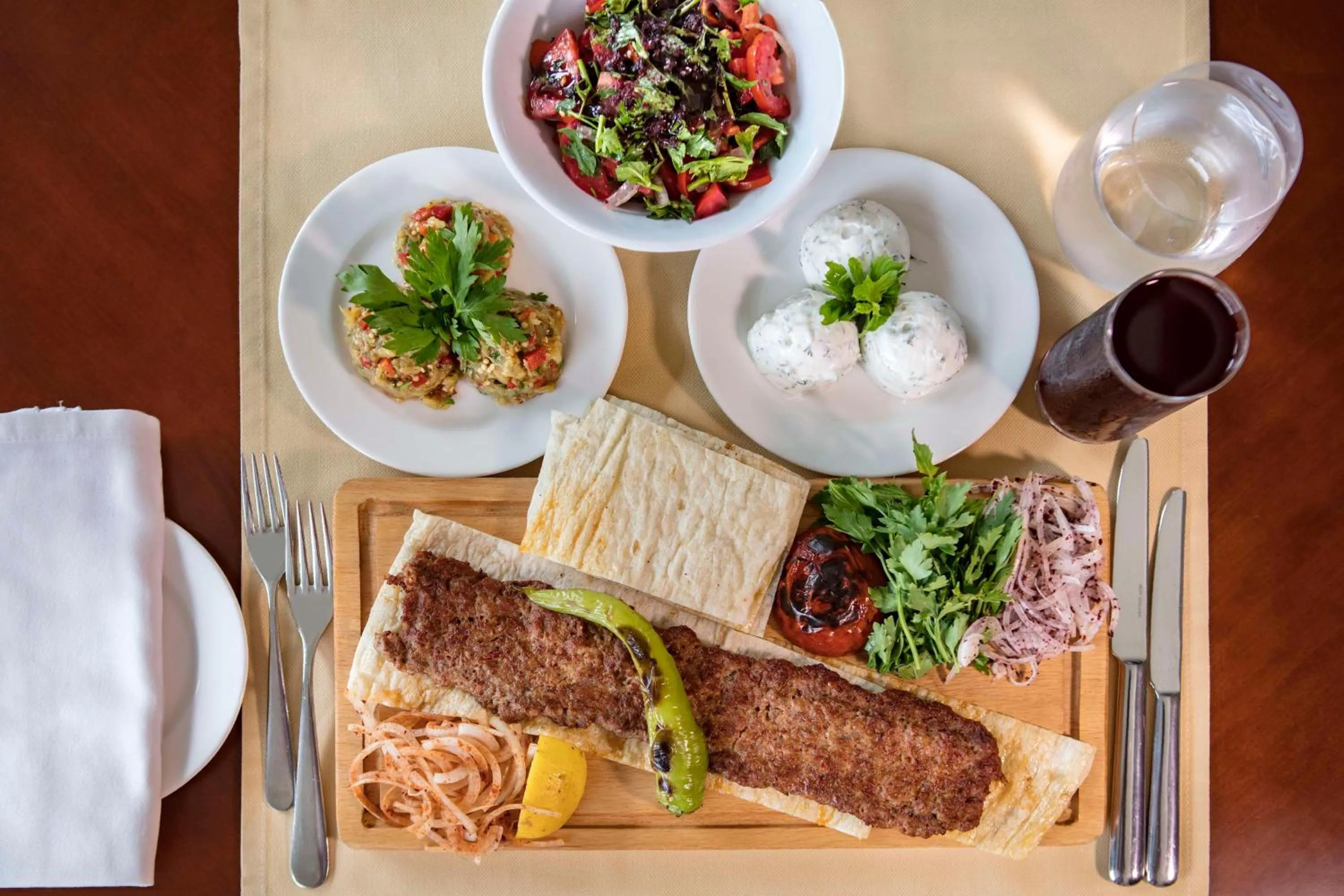 Restaurant/places to eat in Adana HiltonSA Hotel