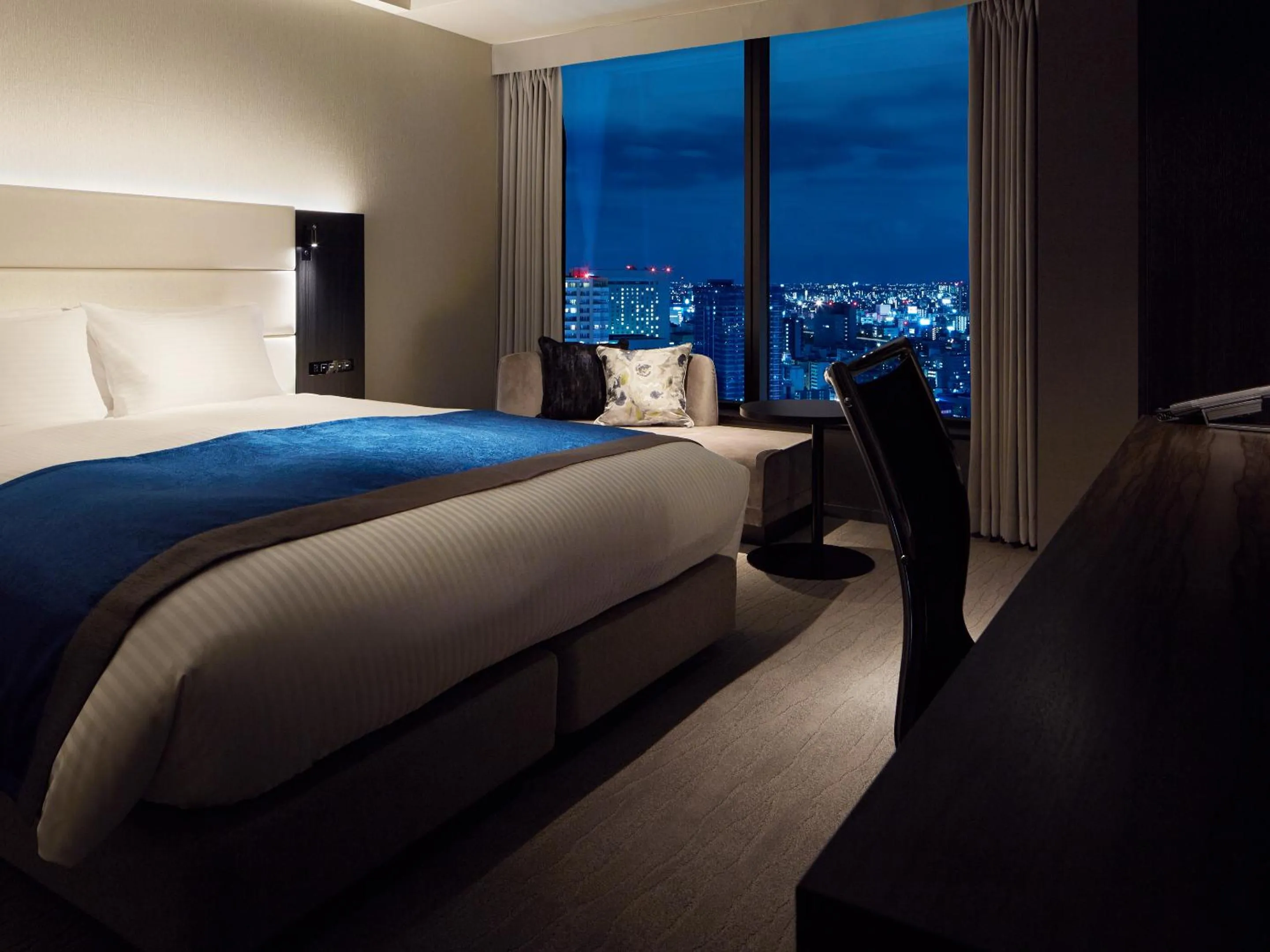 Photo of the whole room, Bed in Mitsui Garden Hotel Nagoya Premier