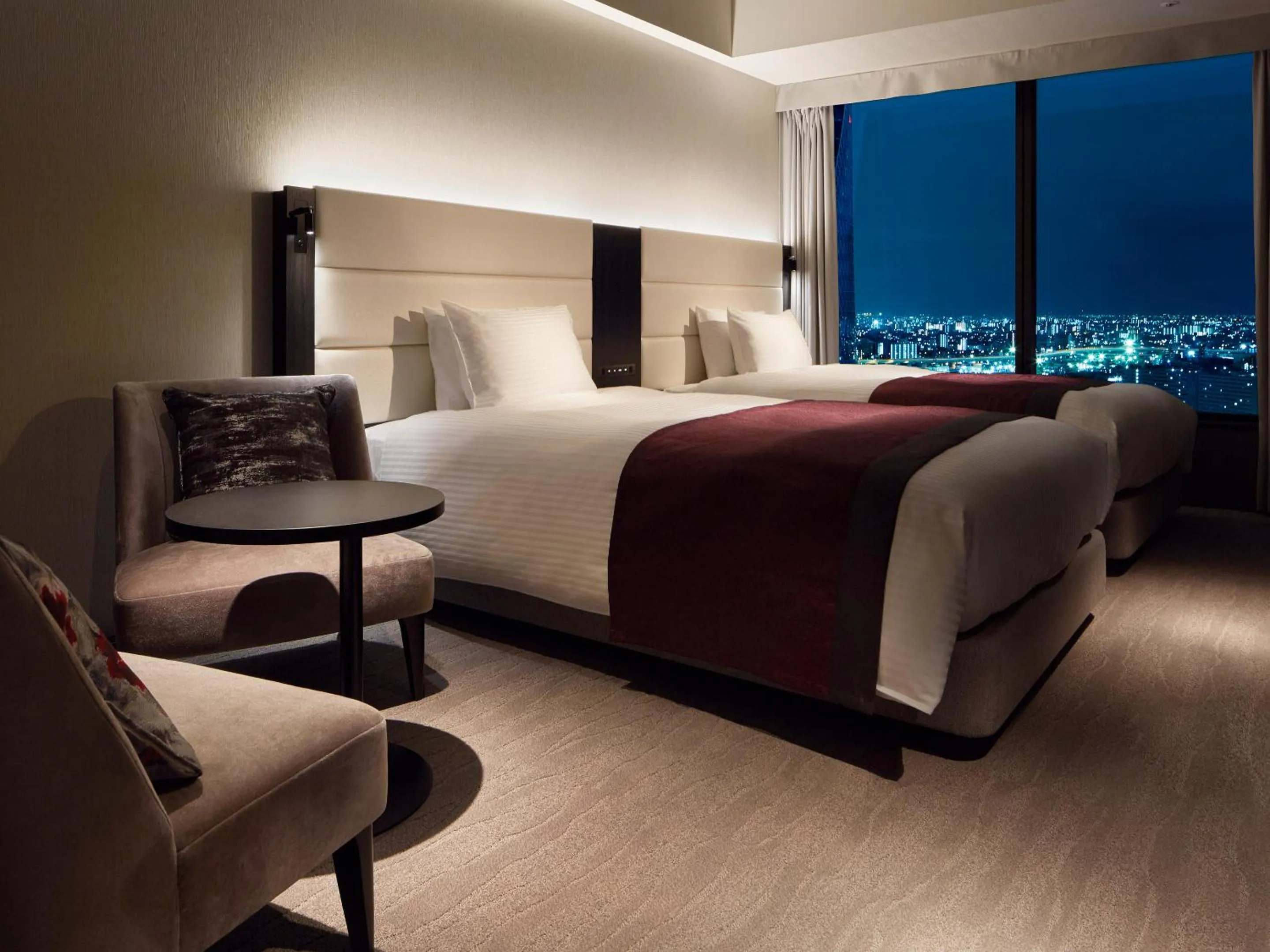 Photo of the whole room, Bed in Mitsui Garden Hotel Nagoya Premier