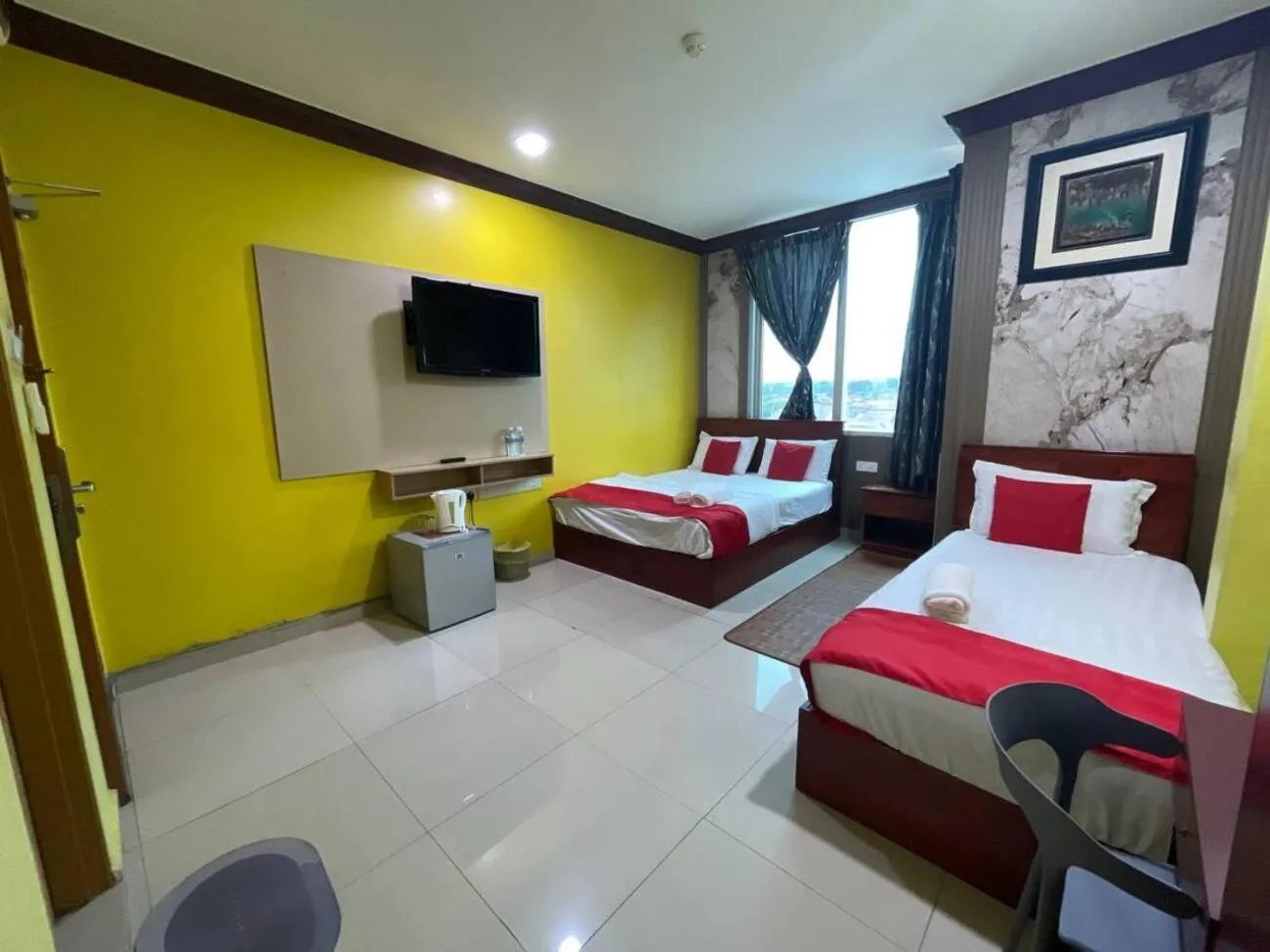 Bed in Saujana City Hotel