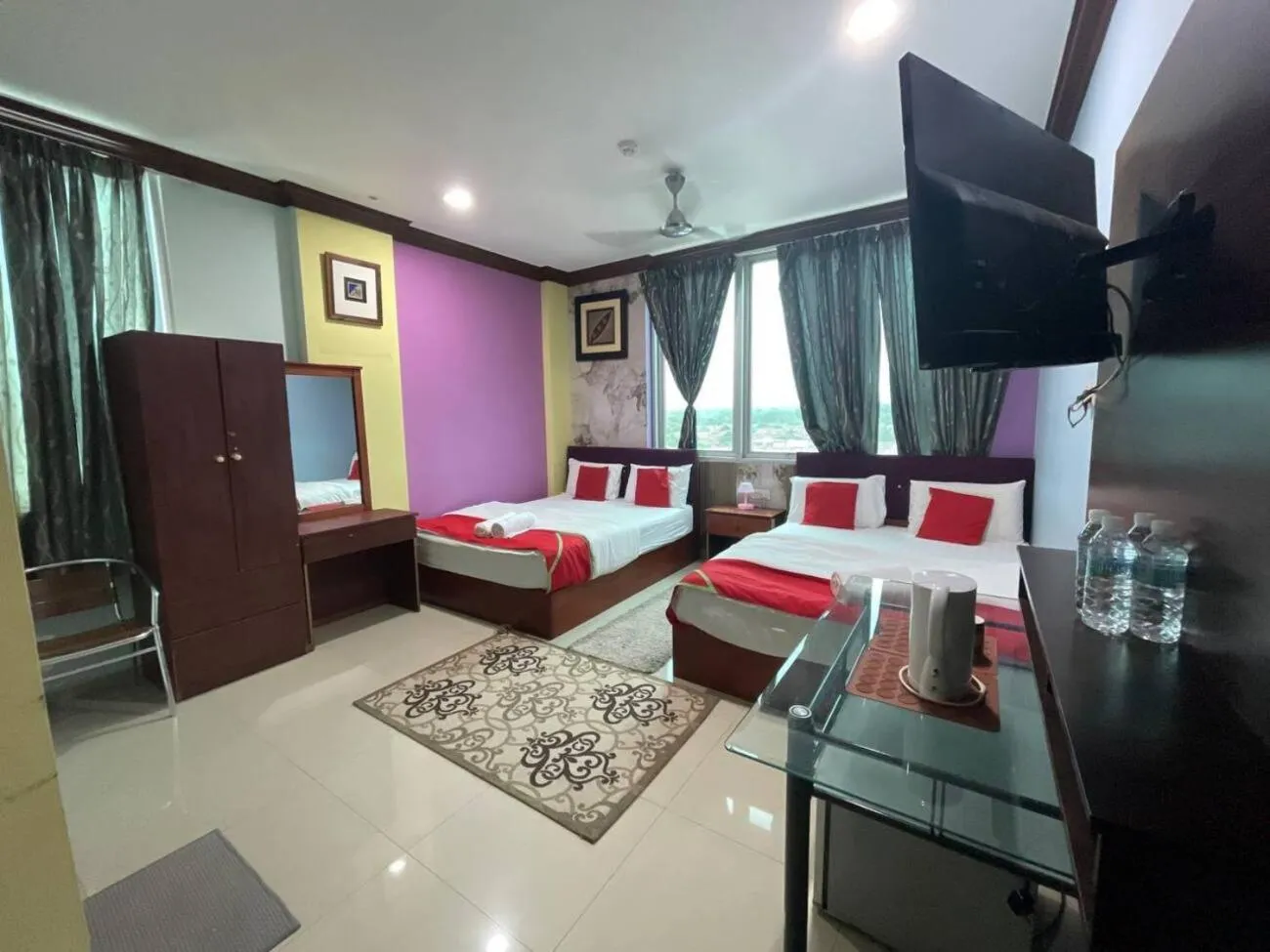 Bedroom, Bed in Saujana City Hotel