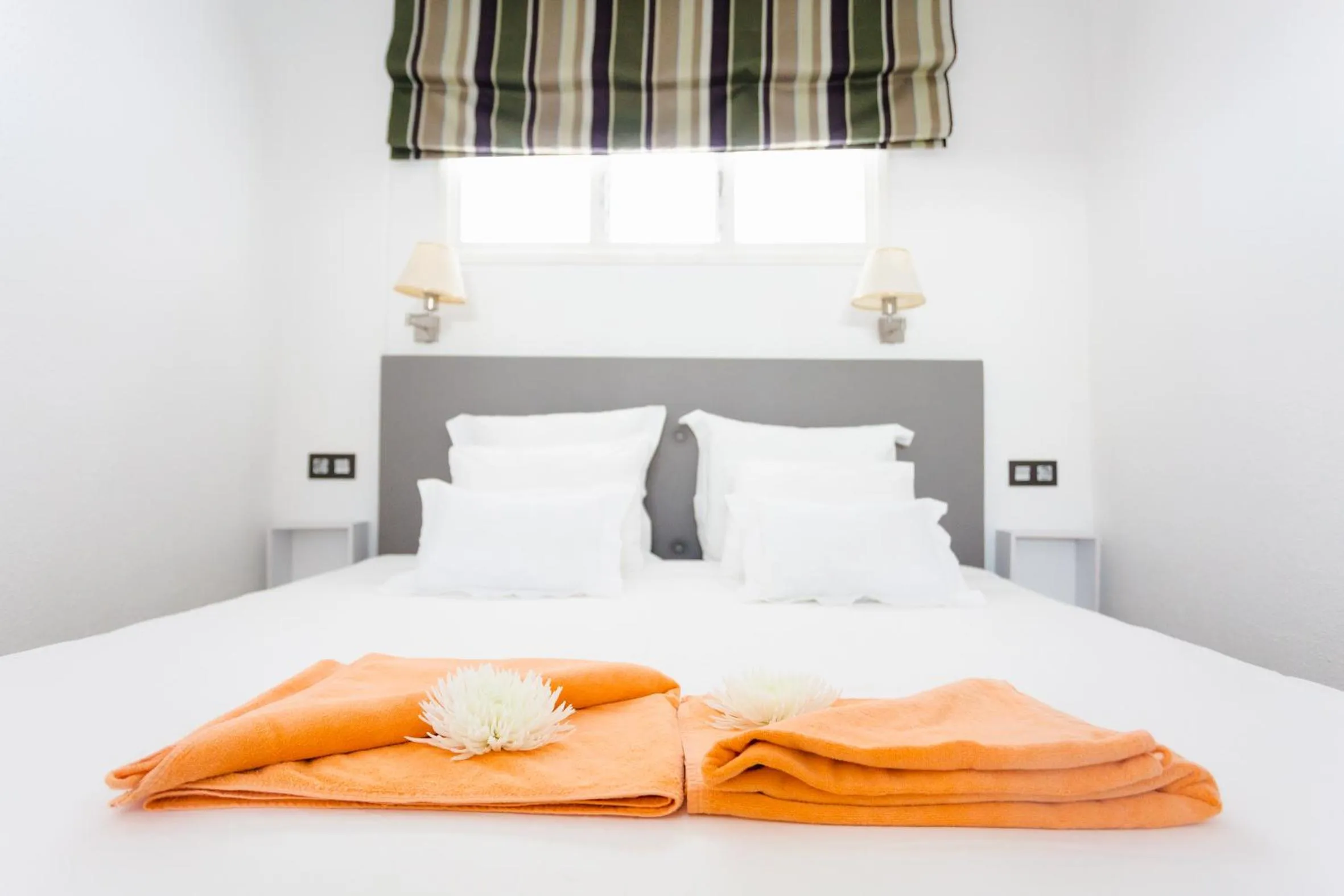 Bedroom, Bed in Atlantic Sun Beach - Gay Men Only