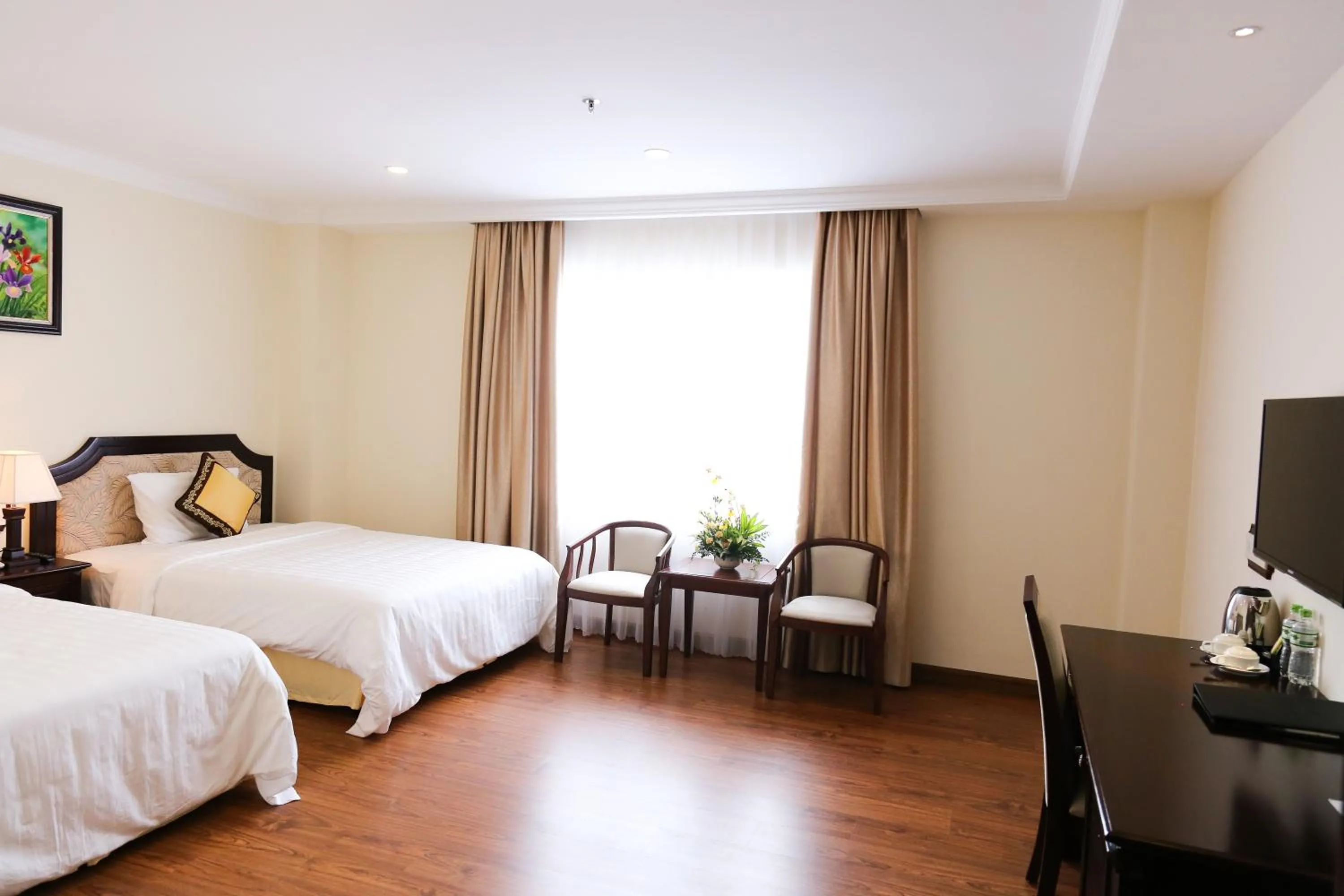 Photo of the whole room, Bed in Iris Dalat Hotel