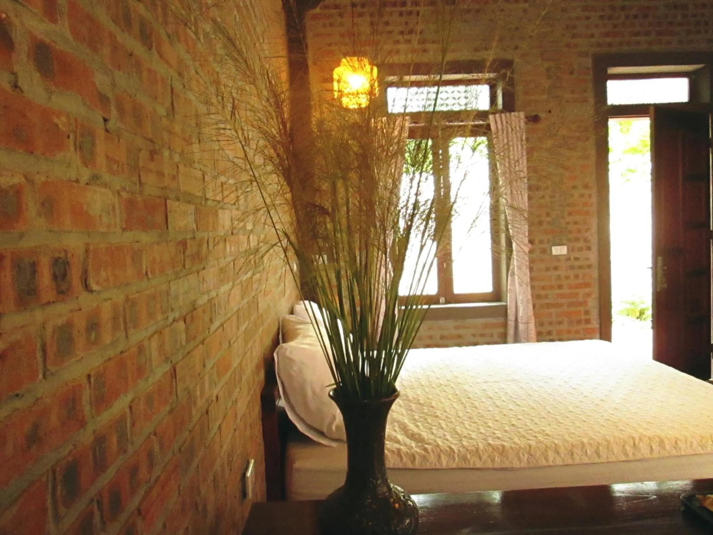 Bed in Ninh Binh Nature Homestay