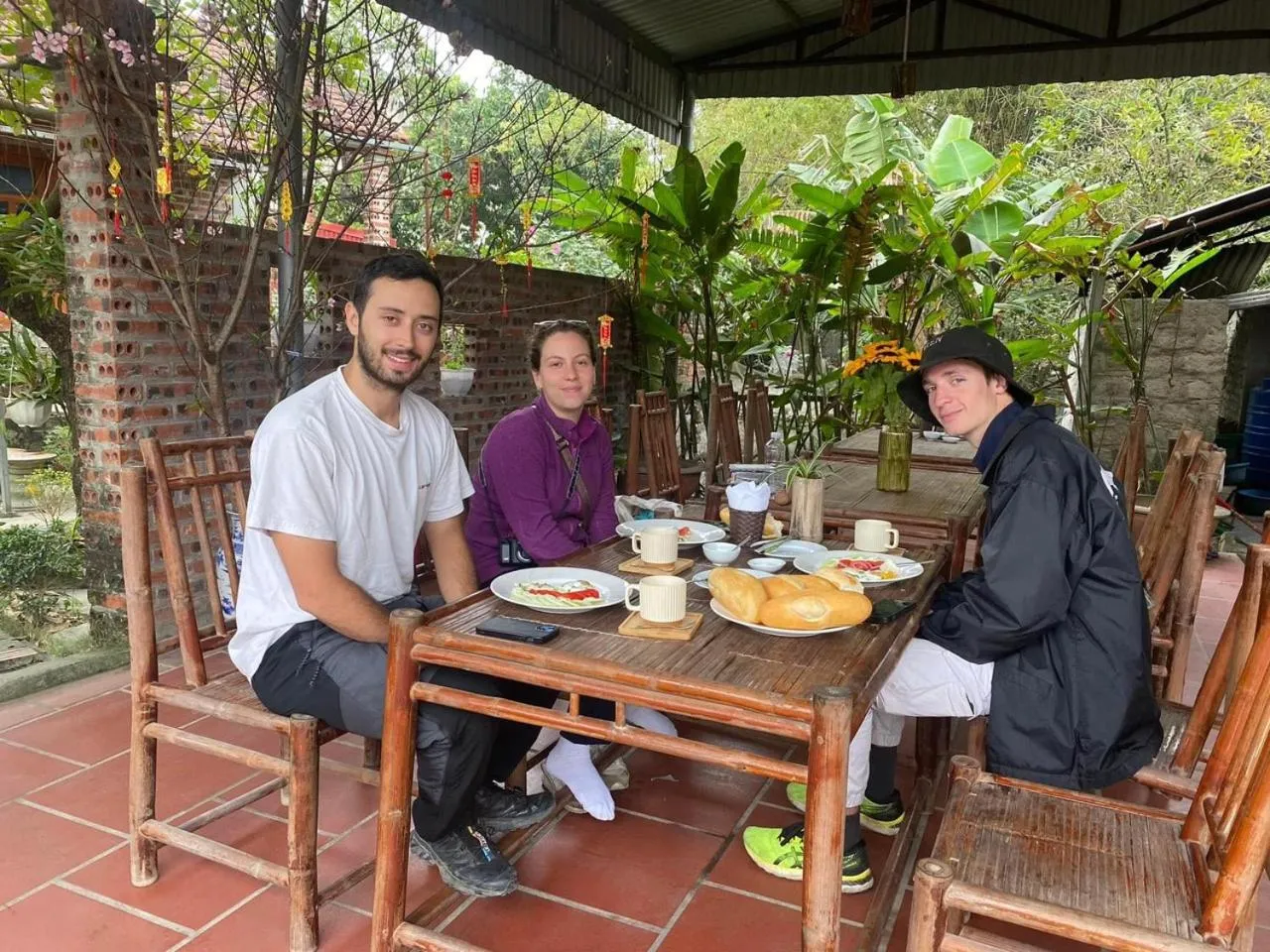 Breakfast in Ninh Binh Nature Homestay
